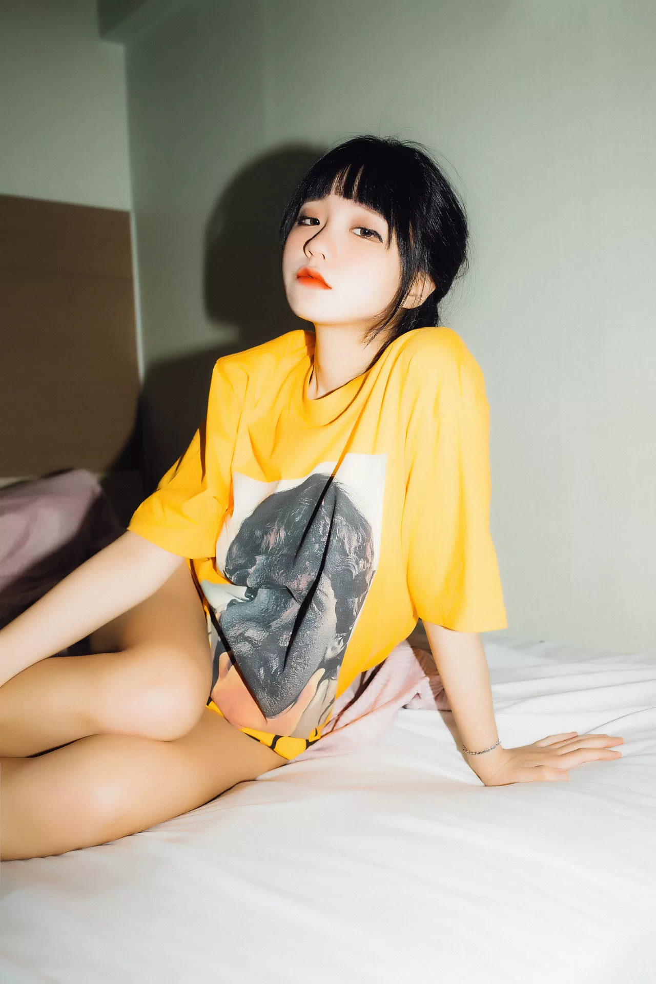 嫩模 写真 Cute Jenny 高丽 Jeong (58P) 月夜快照】 【Moon Night Jenny Snap is