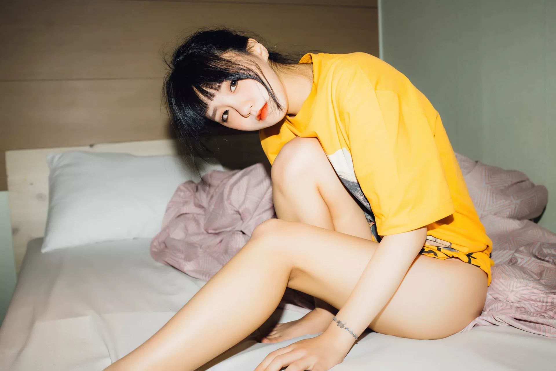 嫩模 写真 Cute Jenny 高丽 Jeong (58P) 月夜快照】 【Moon Night Jenny Snap is