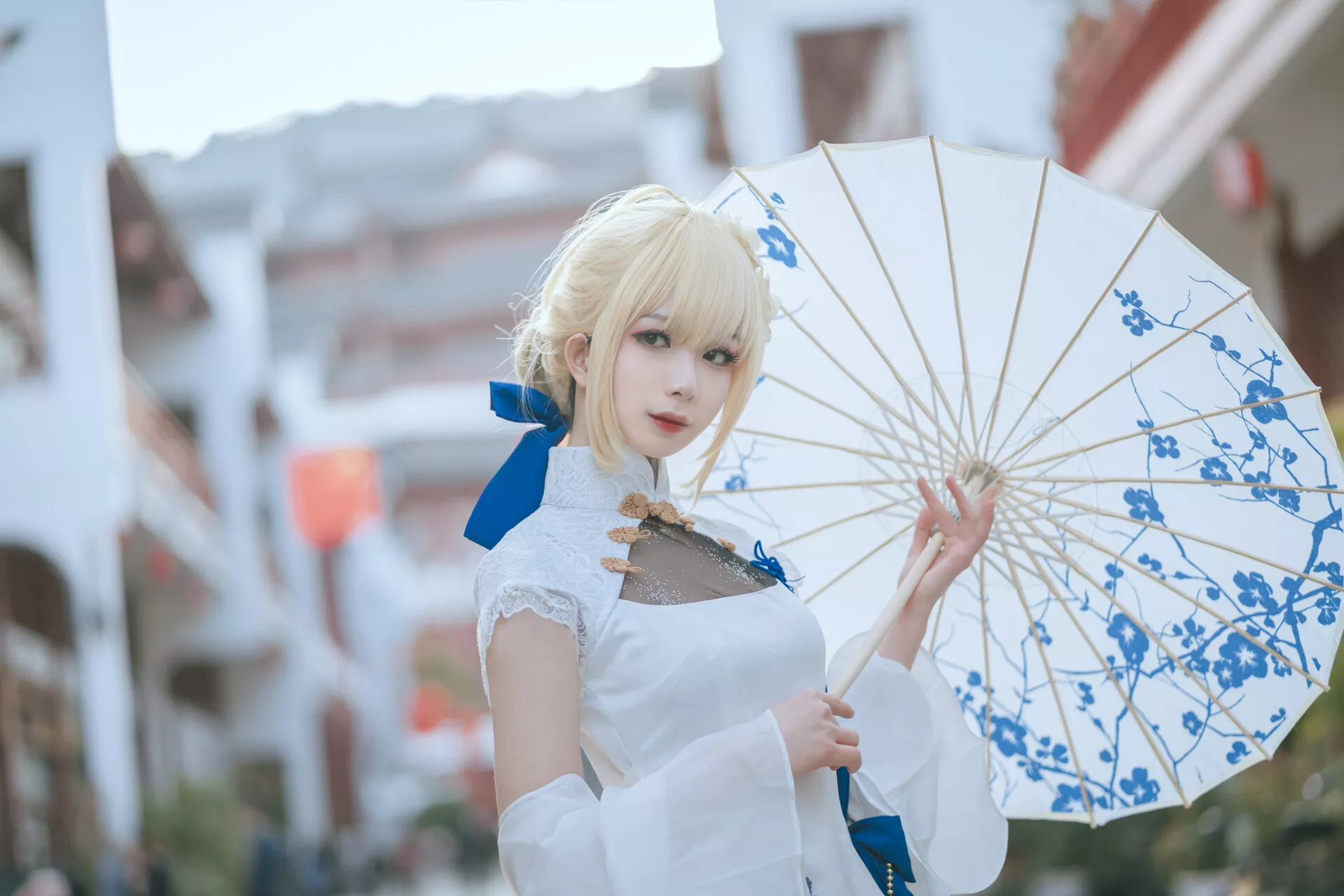 福利 No.2 Cosplay 【封疆疆 Arturia v】 美人 Pendragon saber旗袍