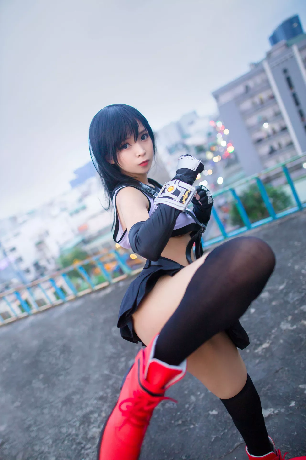【Umeko 梅子】 Lockhart No.1 福报 J. Cosplay 丽人 Tifa