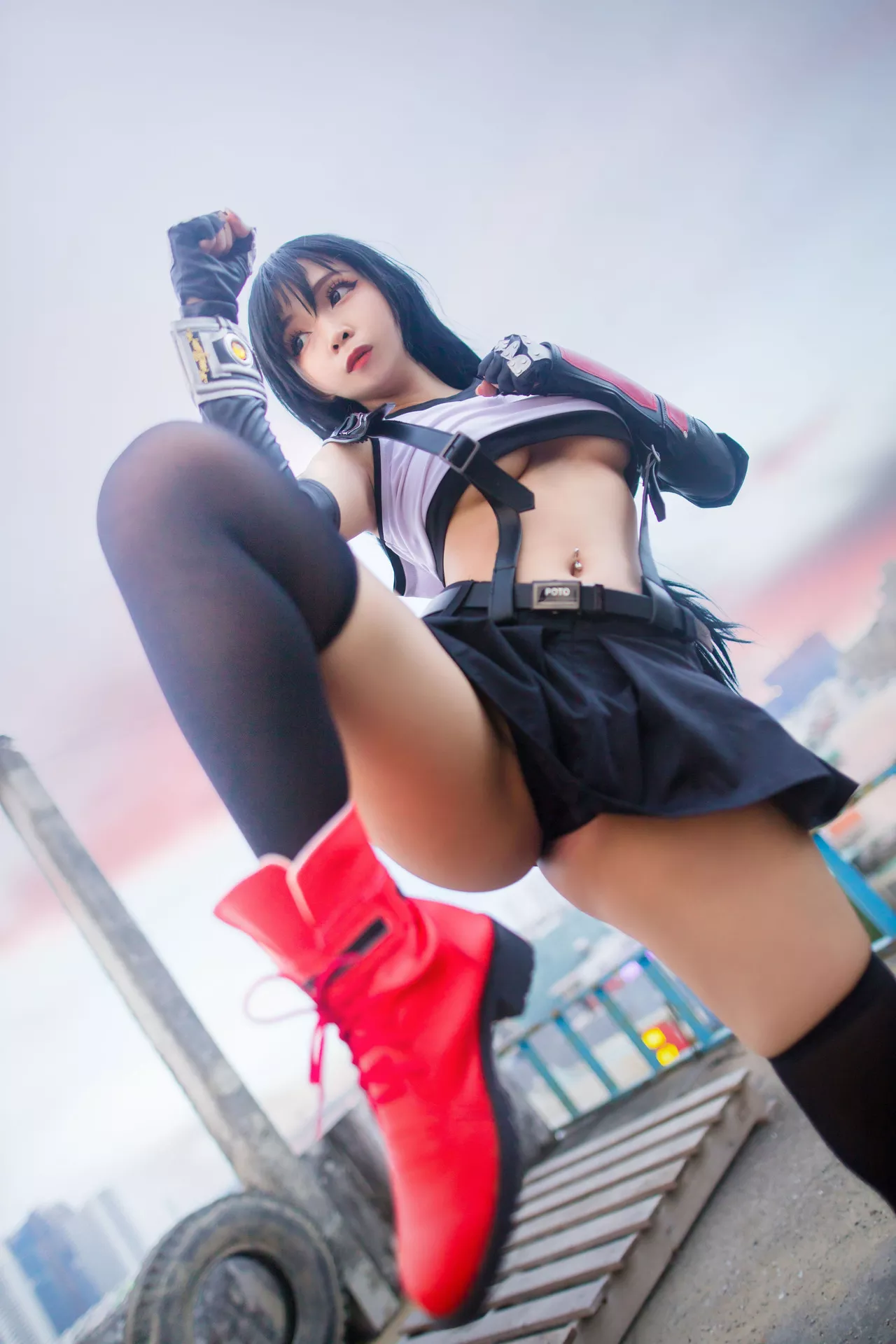 【Umeko 梅子】 Lockhart No.1 福报 J. Cosplay 丽人 Tifa