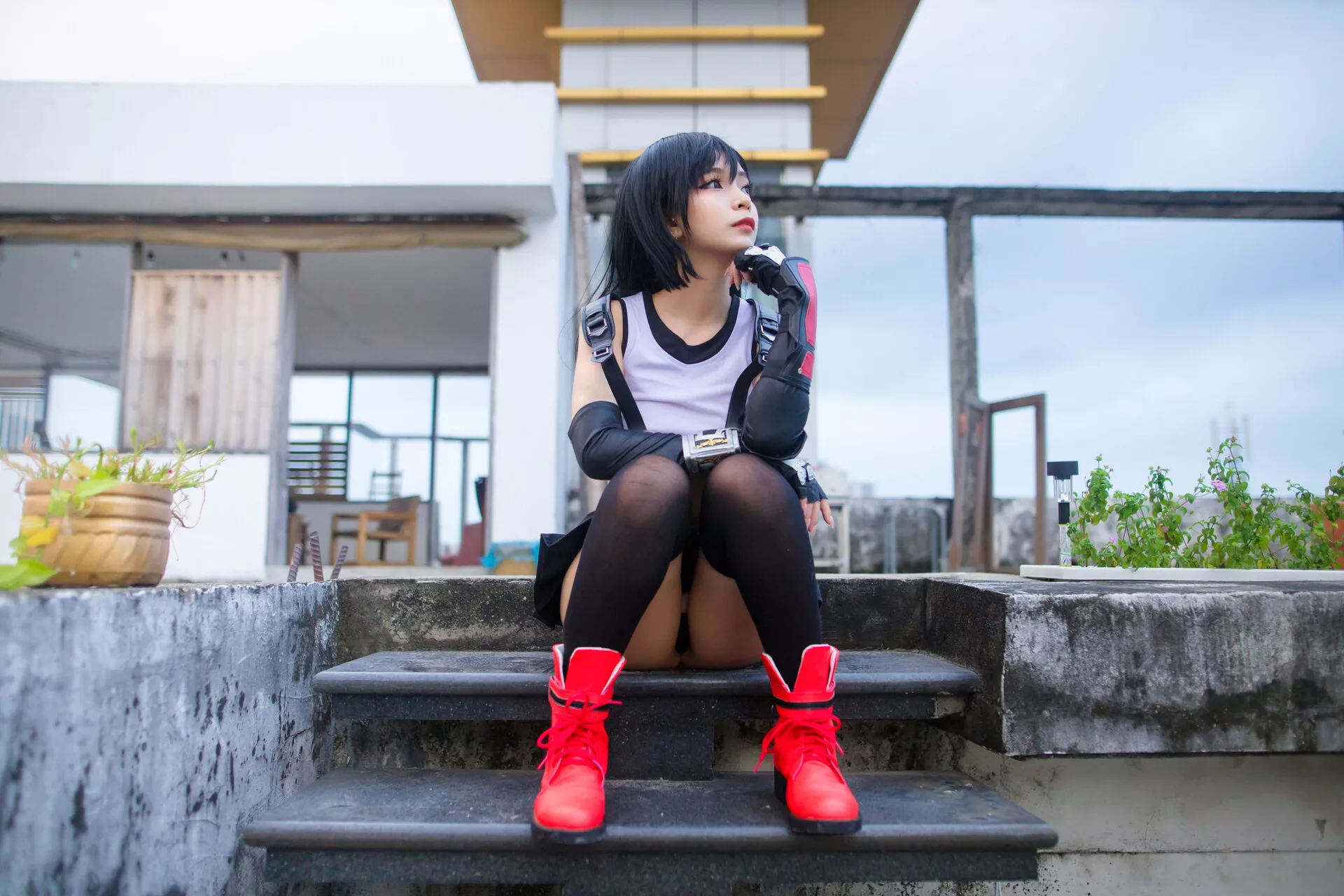 【Umeko 梅子】 Lockhart No.1 福报 J. Cosplay 丽人 Tifa