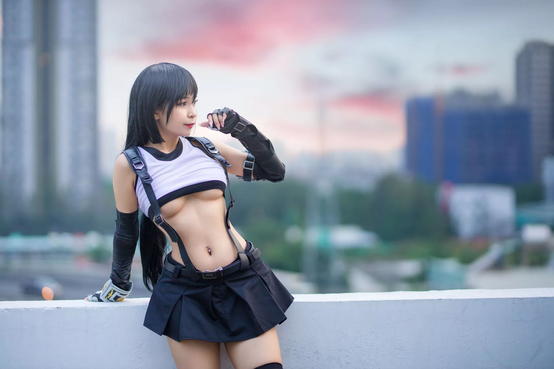 【Umeko 梅子】 Lockhart No.1 福报 J. Cosplay 丽人 Tifa