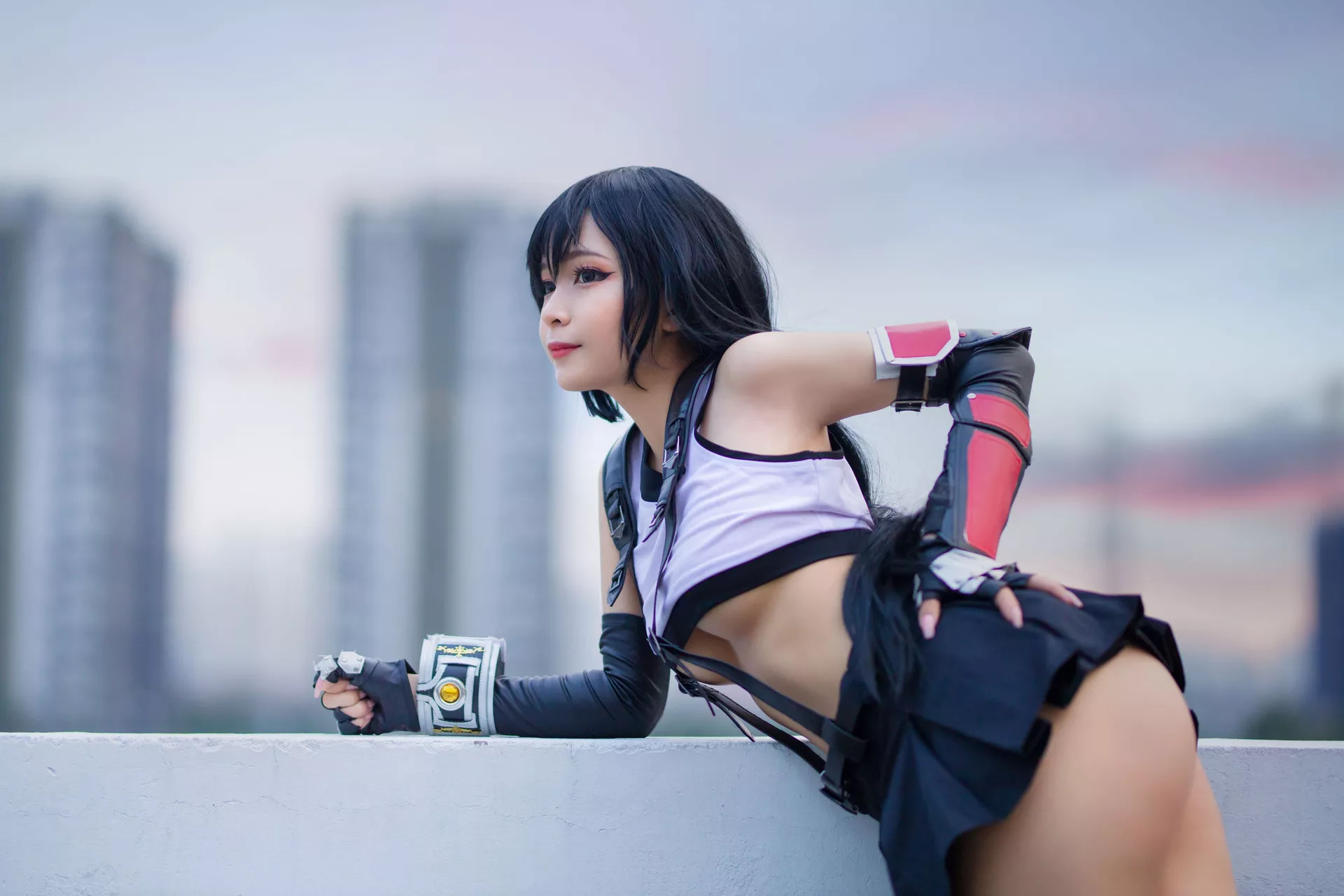 【Umeko 梅子】 Lockhart No.1 福报 J. Cosplay 丽人 Tifa