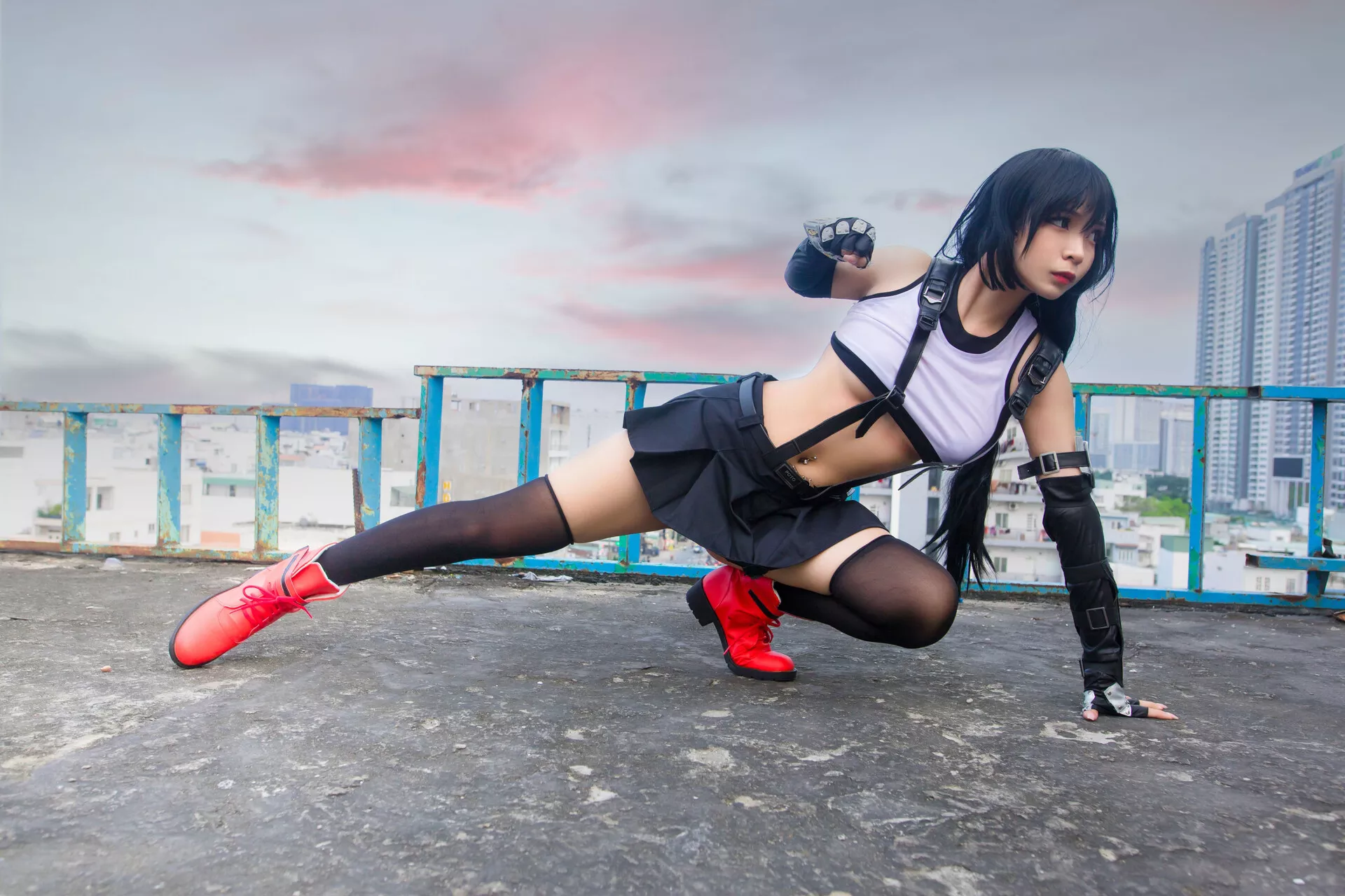 【Umeko 梅子】 Lockhart No.1 福报 J. Cosplay 丽人 Tifa