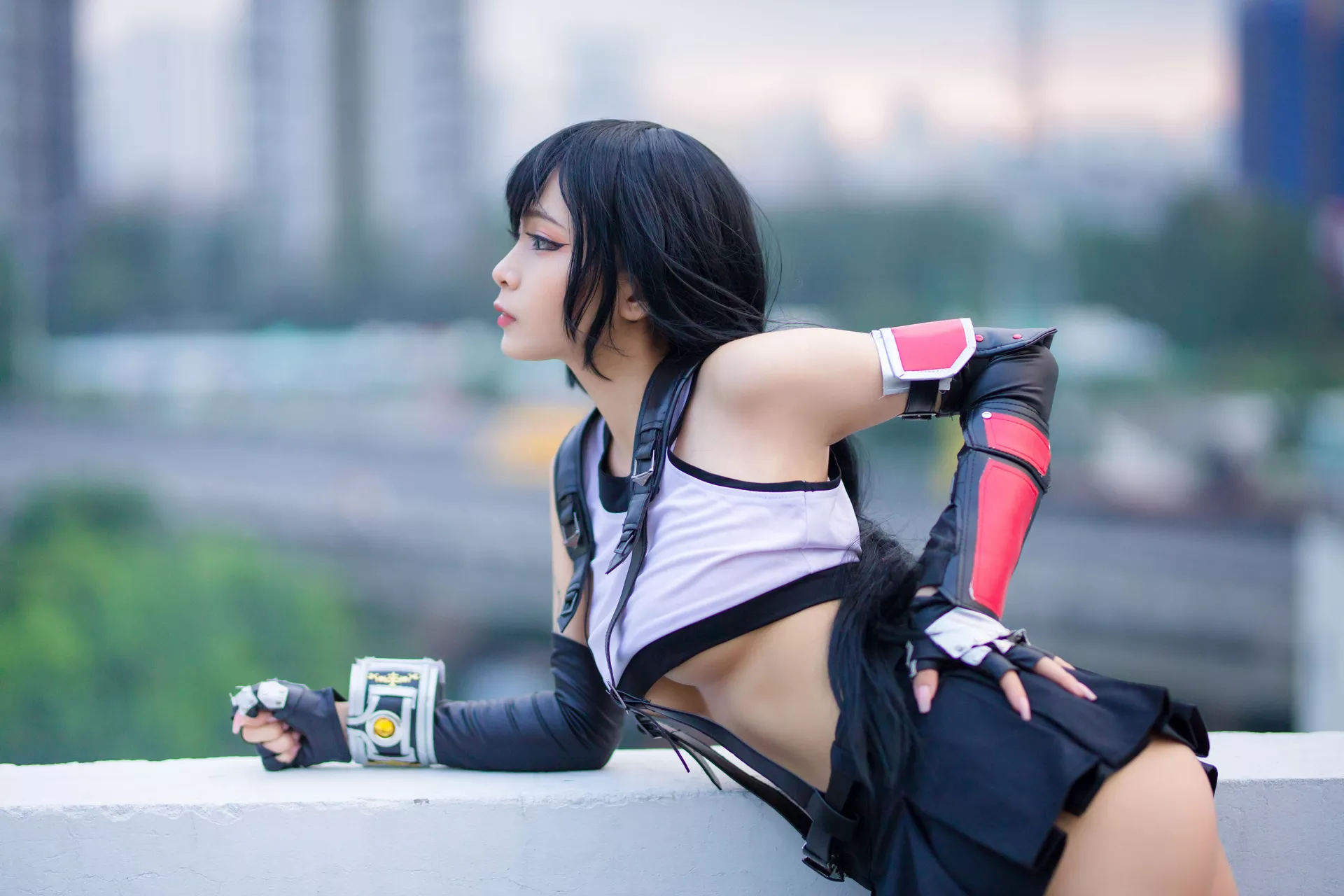 【Umeko 梅子】 Lockhart No.1 福报 J. Cosplay 丽人 Tifa