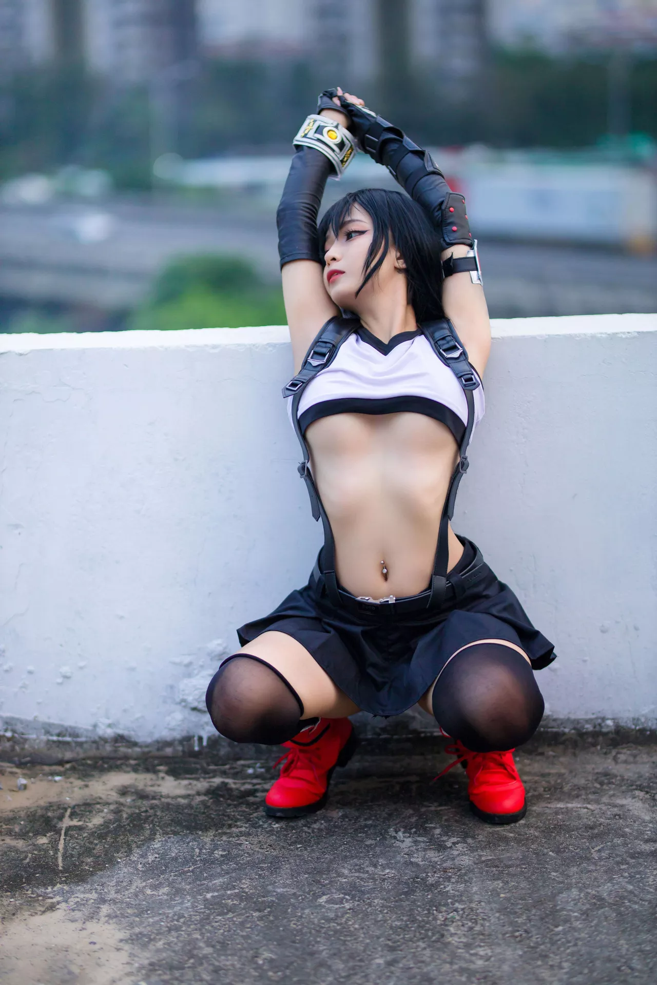 【Umeko 梅子】 Lockhart No.1 福报 J. Cosplay 丽人 Tifa