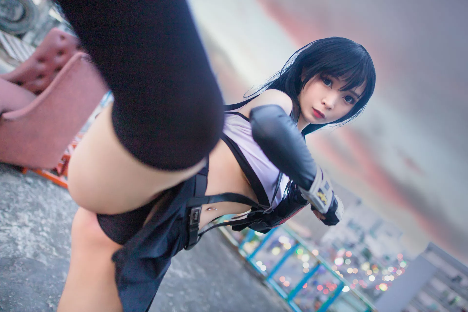 【Umeko 梅子】 Lockhart No.1 福报 J. Cosplay 丽人 Tifa