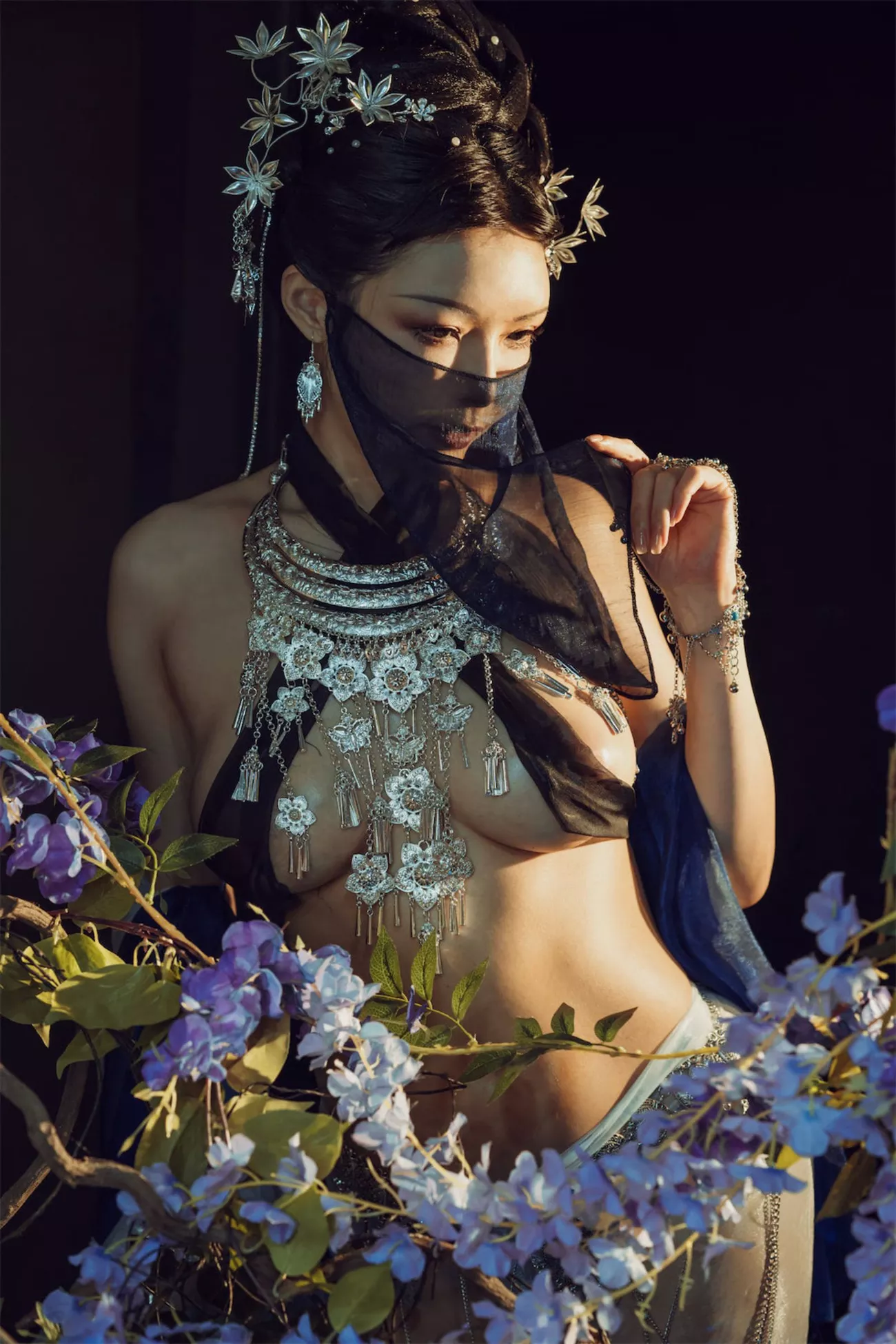 《紫》 超清 摄影 秋和柯基 私房