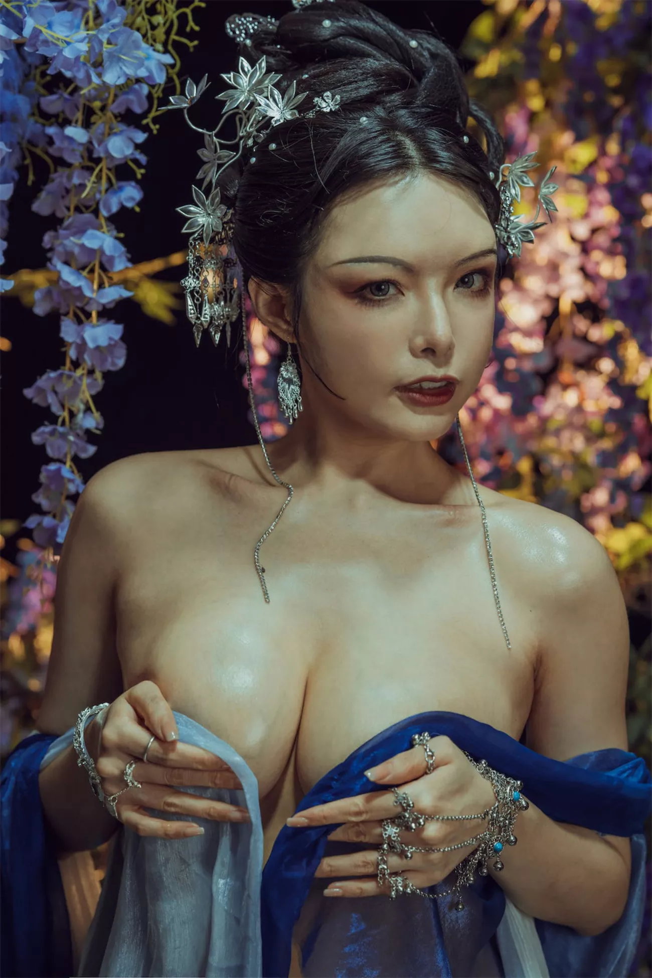 《紫》 超清 摄影 秋和柯基 私房
