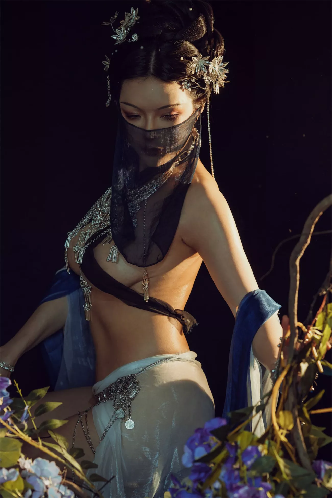《紫》 超清 摄影 秋和柯基 私房