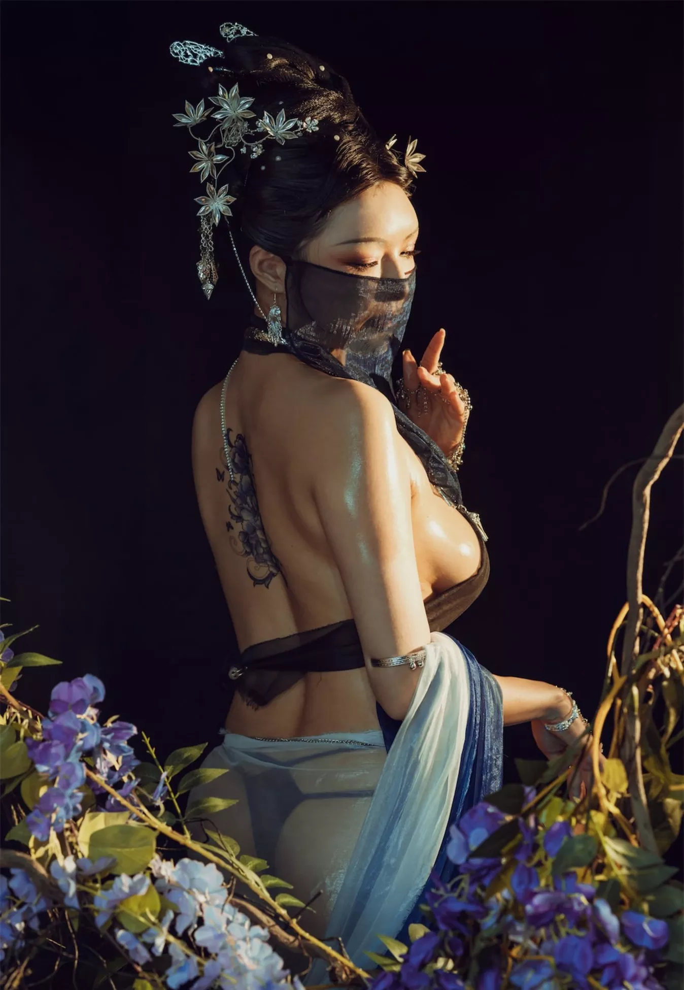 《紫》 超清 摄影 秋和柯基 私房