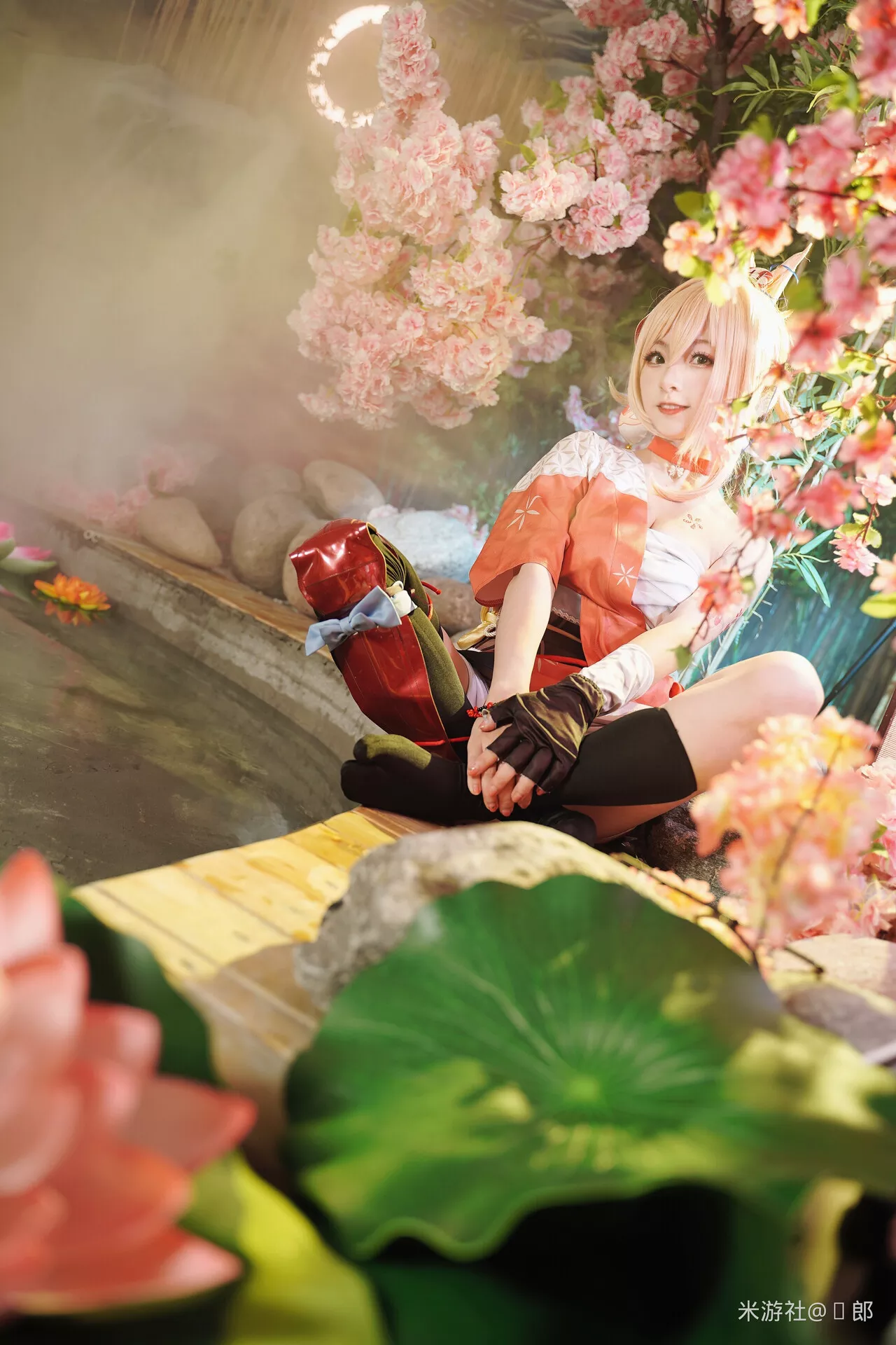 Yoimiya Cosplay 【小稚稚稚酱】 Nohara 福利 仙女 宵宫 Naga