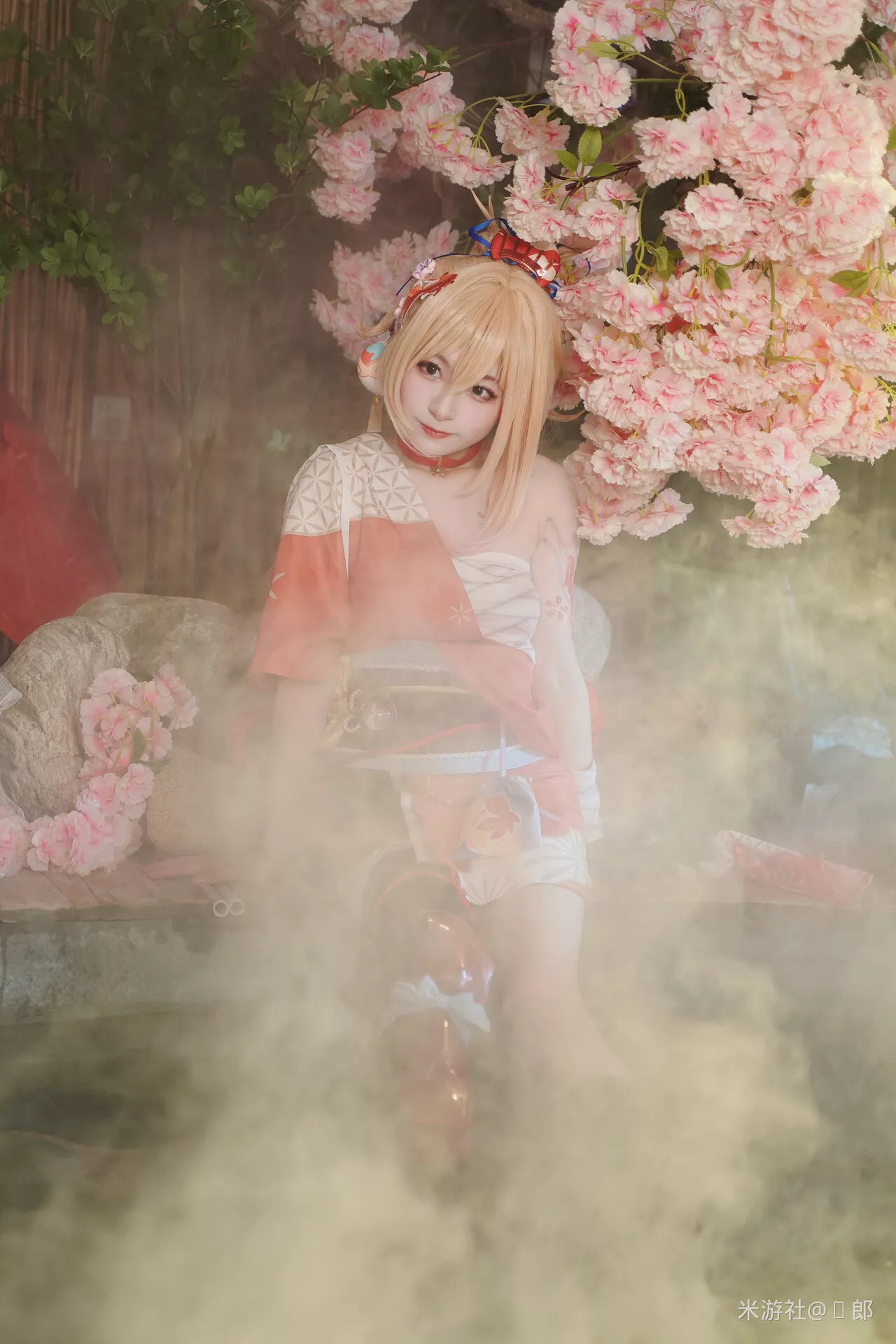 Yoimiya Cosplay 【小稚稚稚酱】 Nohara 福利 仙女 宵宫 Naga