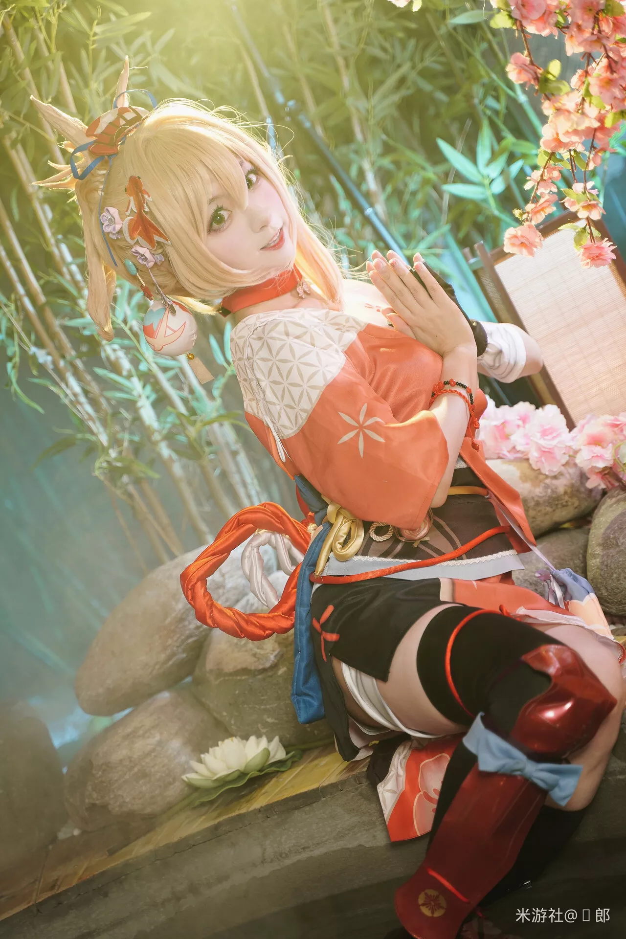 Yoimiya Cosplay 【小稚稚稚酱】 Nohara 福利 仙女 宵宫 Naga