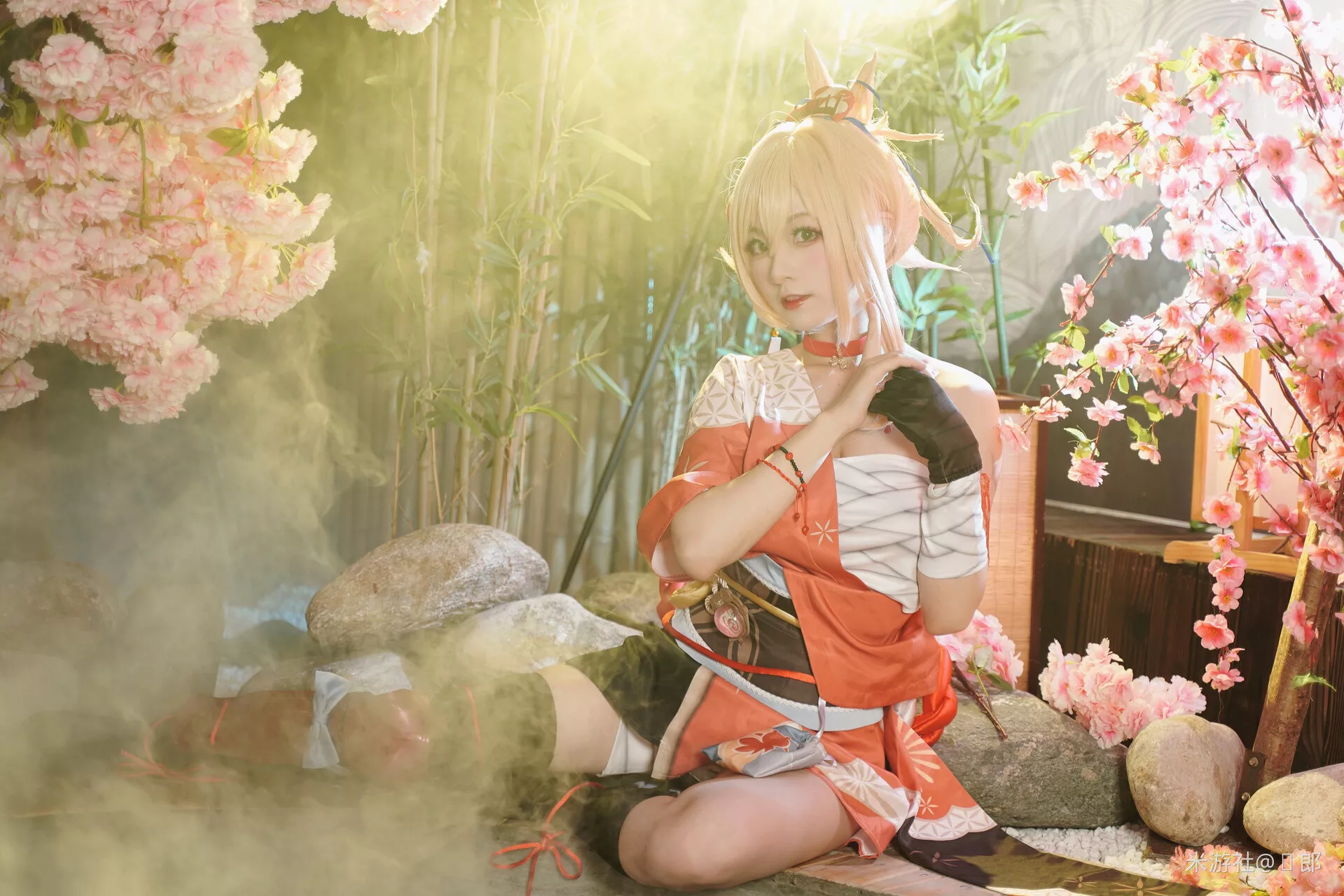 Yoimiya Cosplay 【小稚稚稚酱】 Nohara 福利 仙女 宵宫 Naga