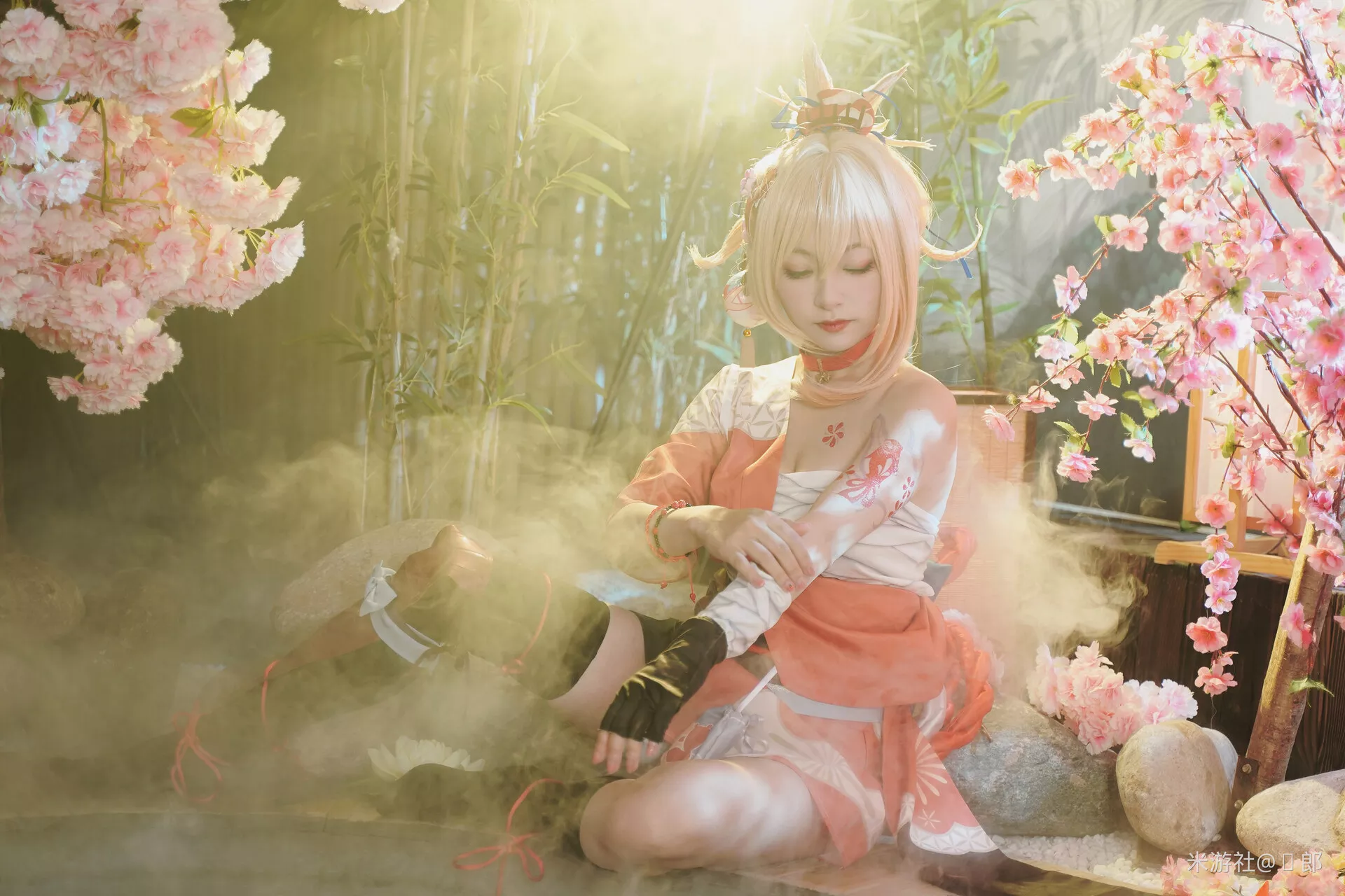 Yoimiya Cosplay 【小稚稚稚酱】 Nohara 福利 仙女 宵宫 Naga