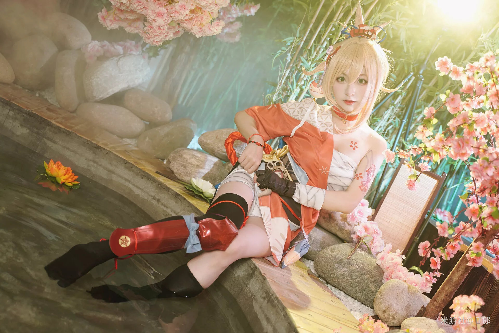 Yoimiya Cosplay 【小稚稚稚酱】 Nohara 福利 仙女 宵宫 Naga