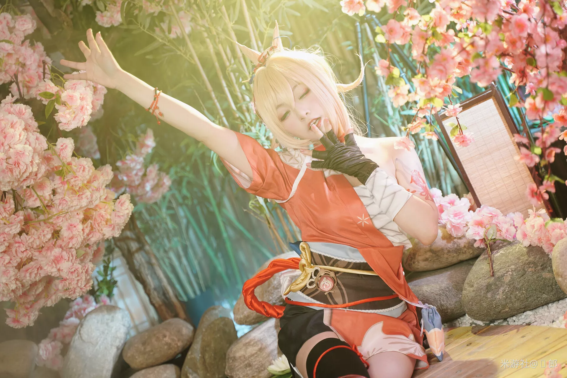 Yoimiya Cosplay 【小稚稚稚酱】 Nohara 福利 仙女 宵宫 Naga