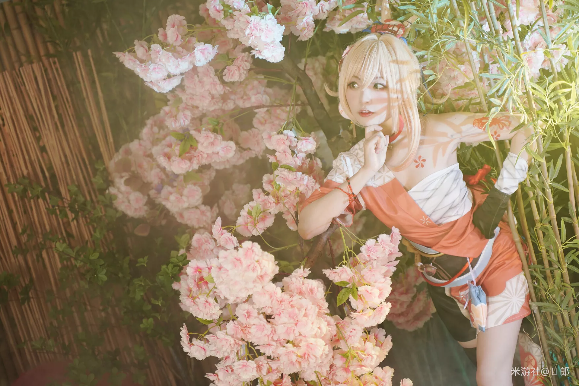 Yoimiya Cosplay 【小稚稚稚酱】 Nohara 福利 仙女 宵宫 Naga