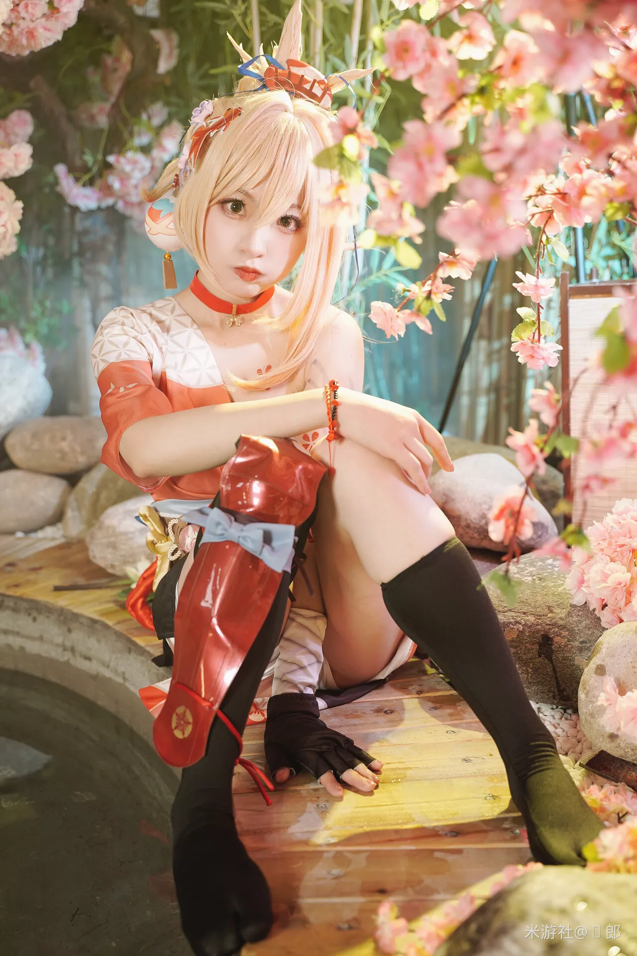 Yoimiya Cosplay 【小稚稚稚酱】 Nohara 福利 仙女 宵宫 Naga