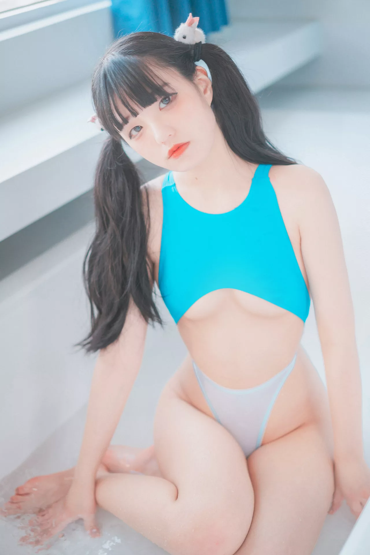 #3 Jeong 韩国 Lessons 美模 写真 大佳玩】 Jenny Swimming 【DJAWA 全集修正