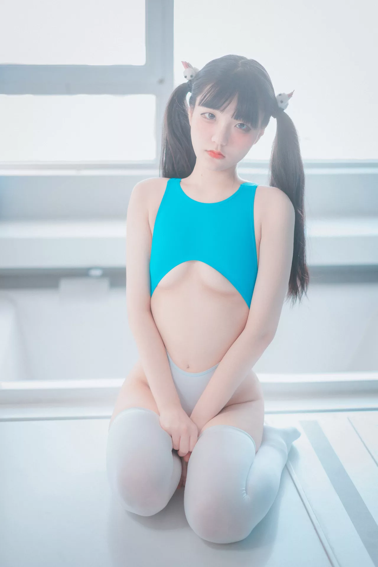 #3 Jeong 韩国 Lessons 美模 写真 大佳玩】 Jenny Swimming 【DJAWA 全集修正