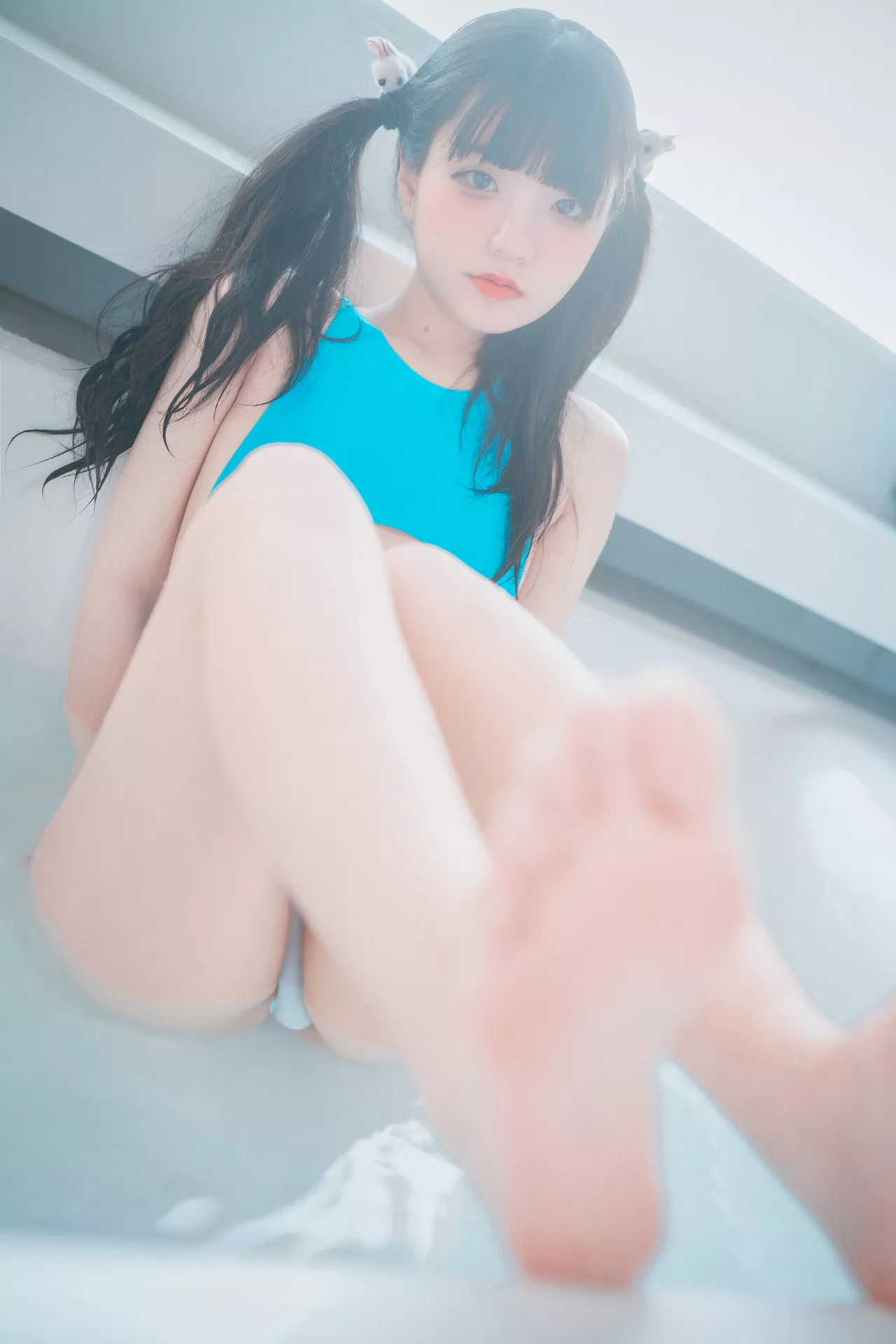 #3 Jeong 韩国 Lessons 美模 写真 大佳玩】 Jenny Swimming 【DJAWA 全集修正