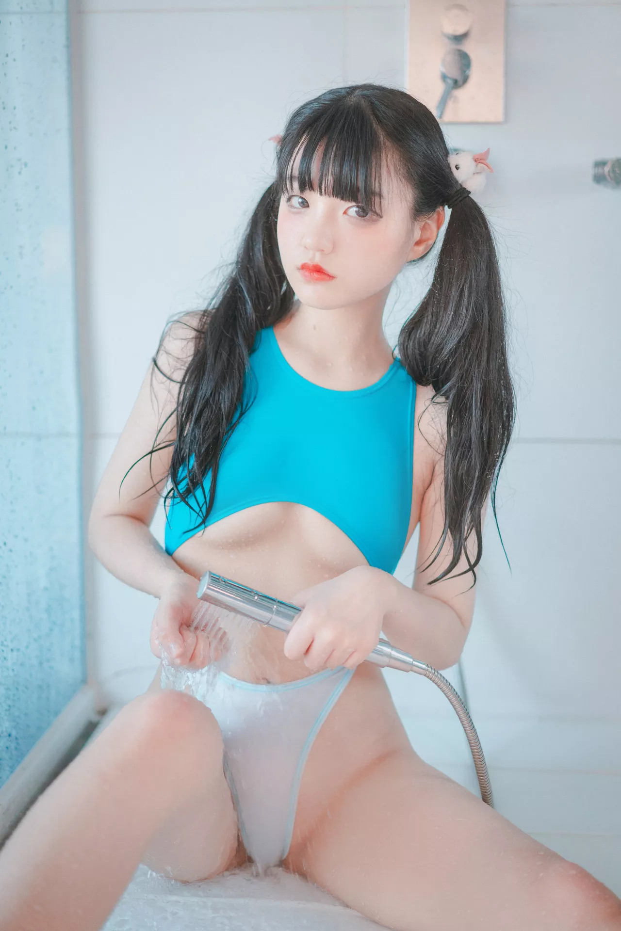 #3 Jeong 韩国 Lessons 美模 写真 大佳玩】 Jenny Swimming 【DJAWA 全集修正