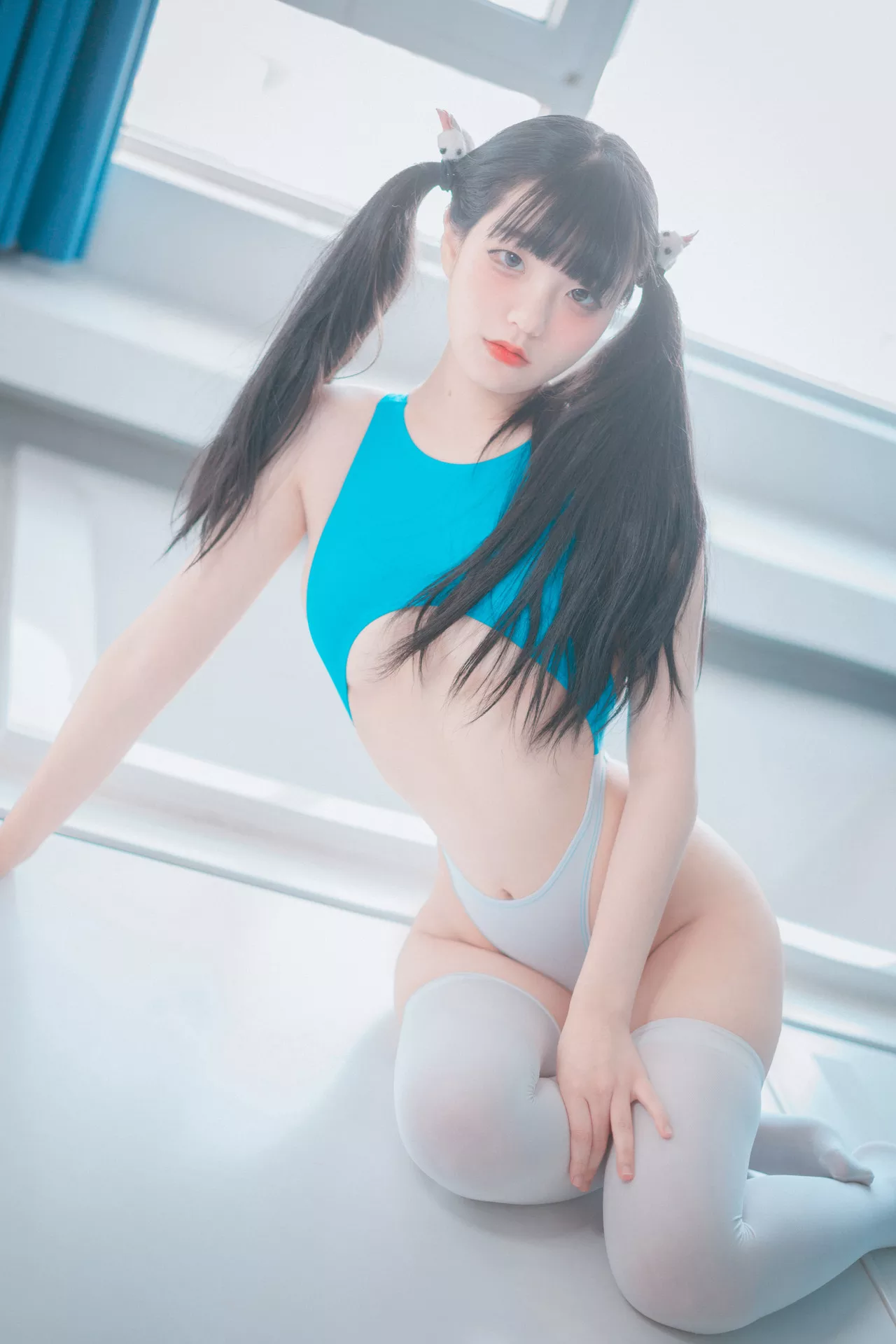 #3 Jeong 韩国 Lessons 美模 写真 大佳玩】 Jenny Swimming 【DJAWA 全集修正