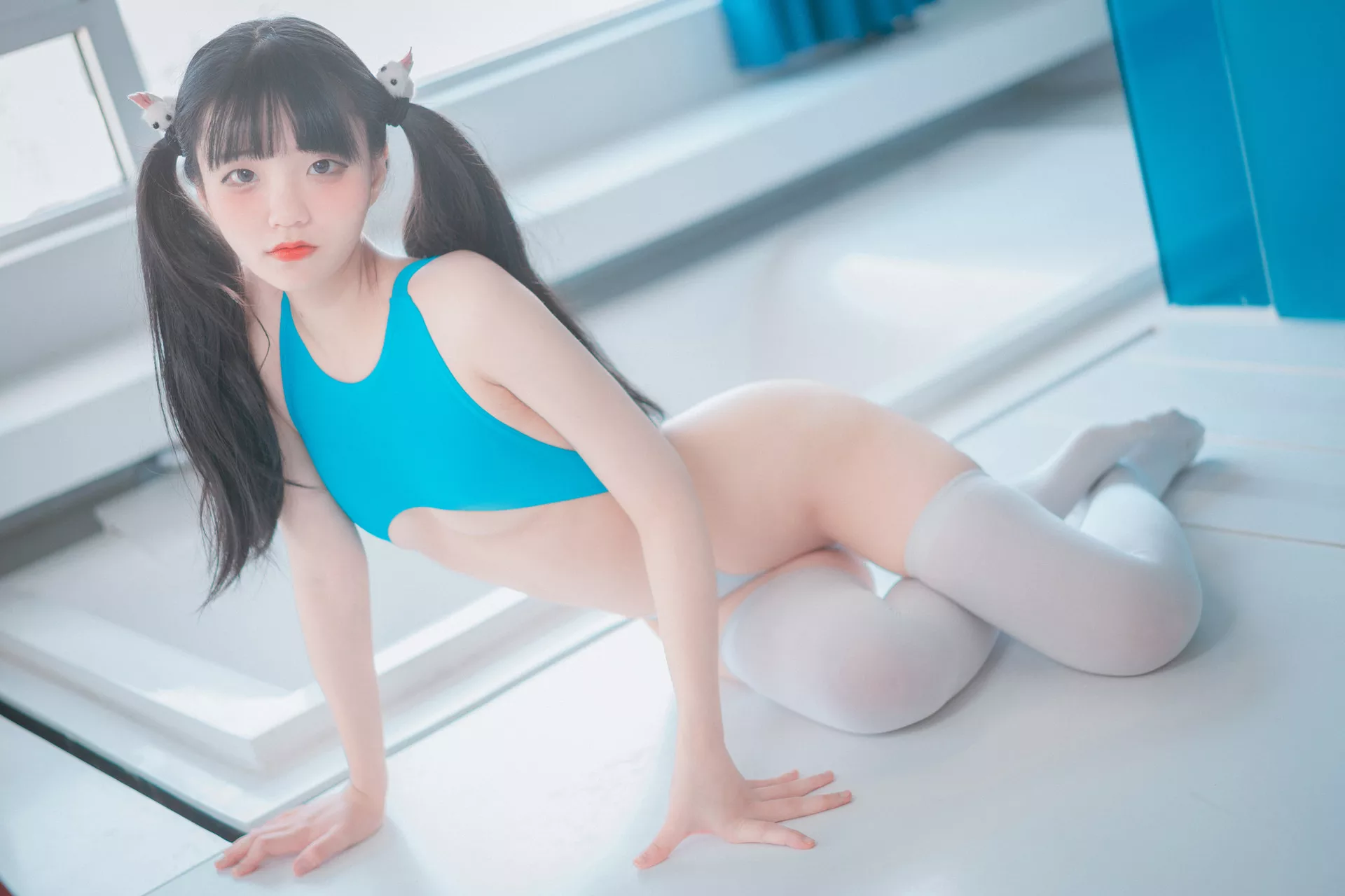 #3 Jeong 韩国 Lessons 美模 写真 大佳玩】 Jenny Swimming 【DJAWA 全集修正