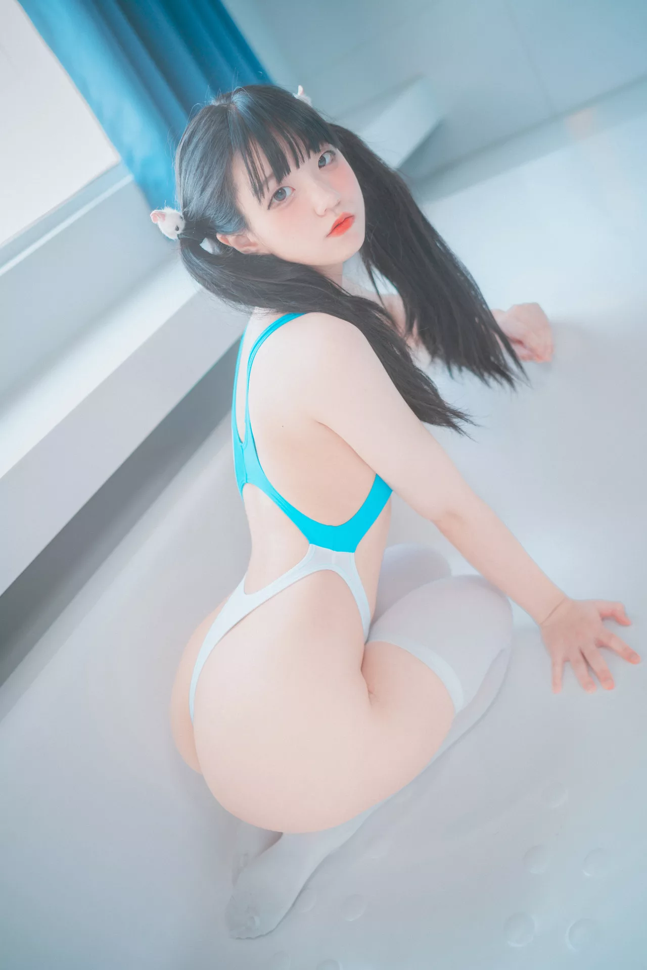 #3 Jeong 韩国 Lessons 美模 写真 大佳玩】 Jenny Swimming 【DJAWA 全集修正