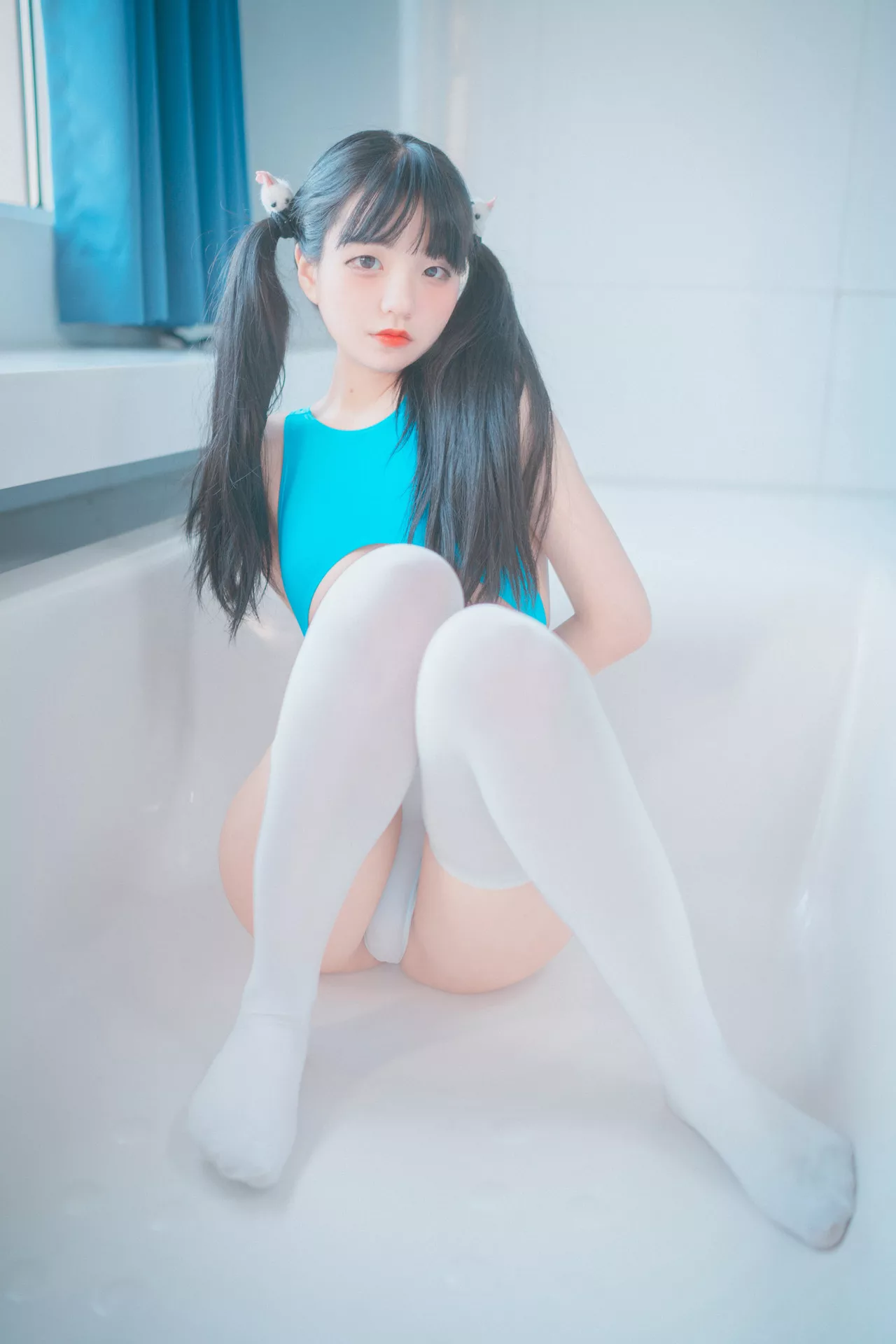 #3 Jeong 韩国 Lessons 美模 写真 大佳玩】 Jenny Swimming 【DJAWA 全集修正