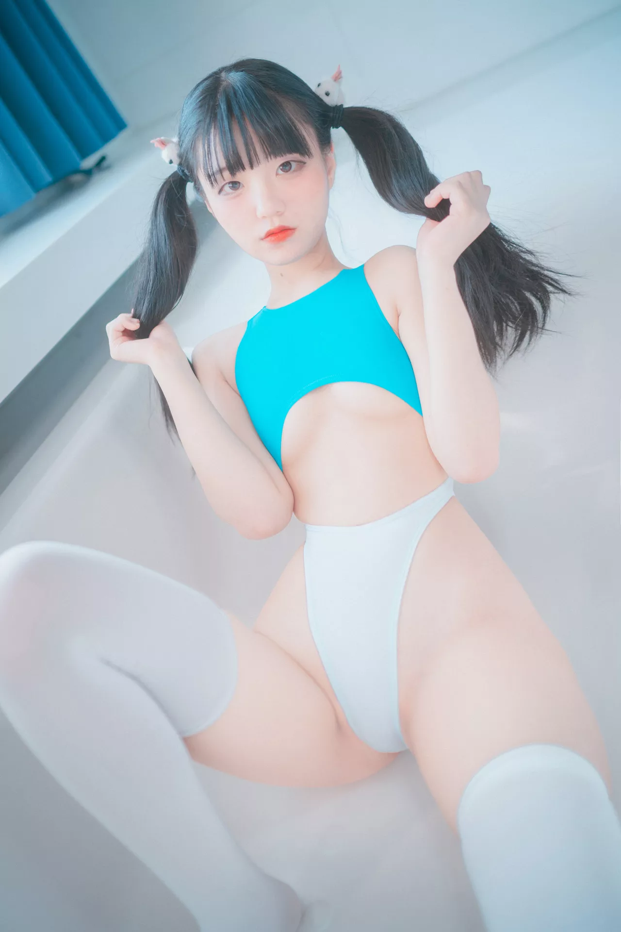 #3 Jeong 韩国 Lessons 美模 写真 大佳玩】 Jenny Swimming 【DJAWA 全集修正