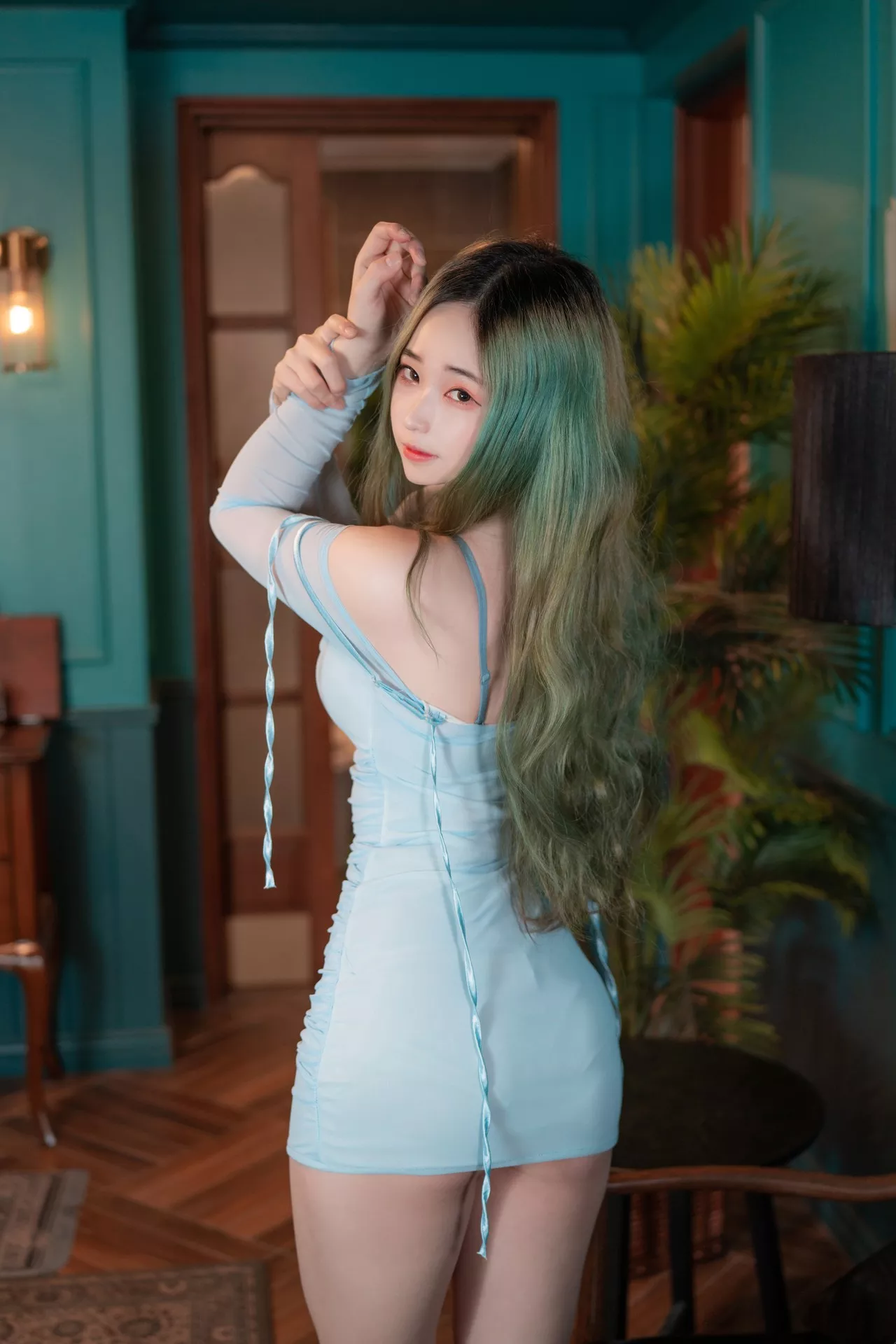 佳人 Bambi【CreamSoda No.10 (55P) 南韩 Bambi 苏打】 Set.1 写真 奶油
