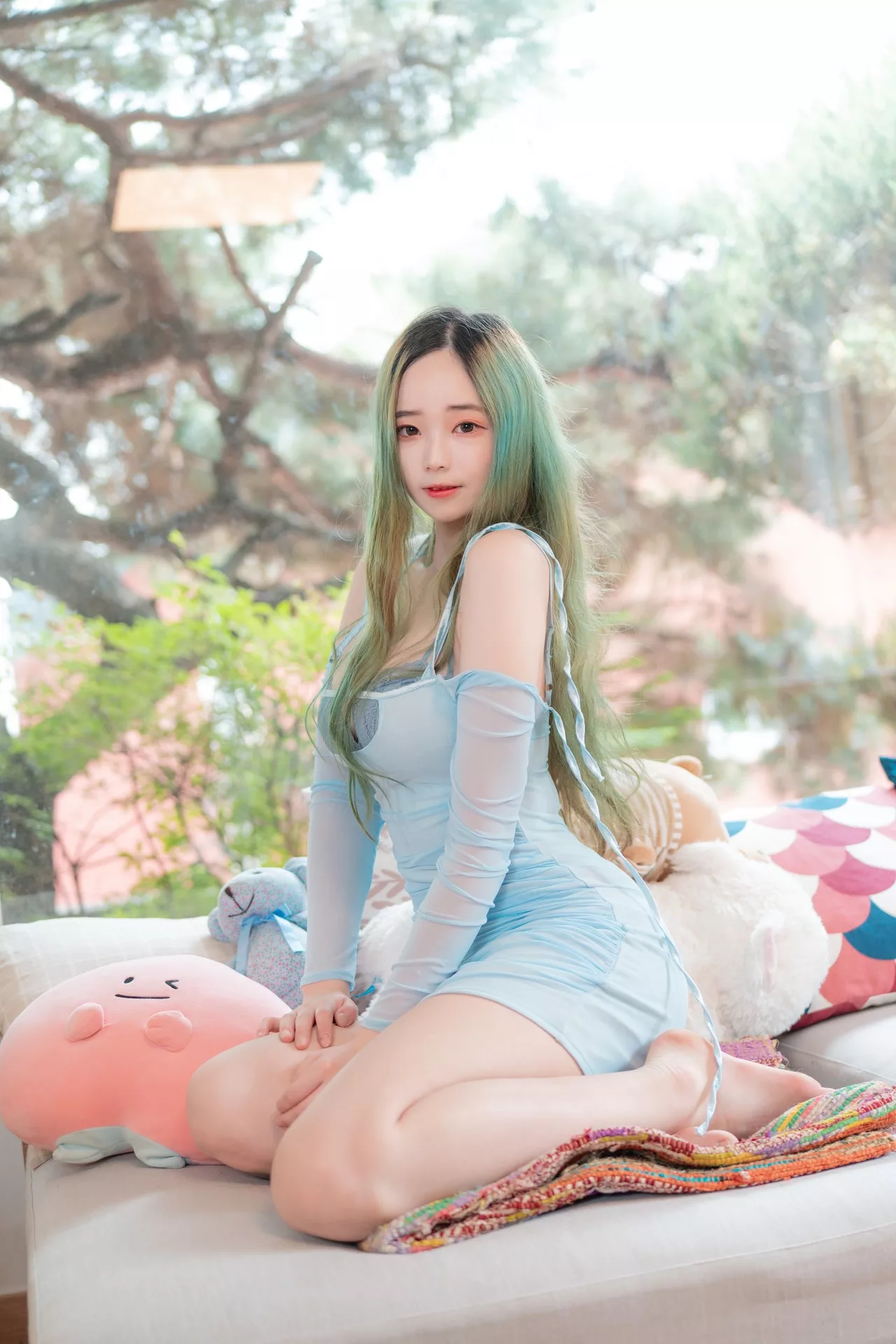 佳人 Bambi【CreamSoda No.10 (55P) 南韩 Bambi 苏打】 Set.1 写真 奶油