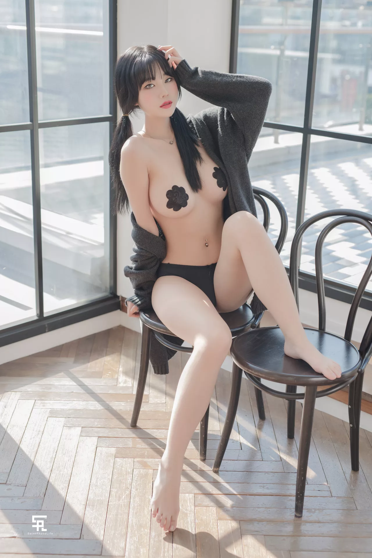 仙女 遮挡生活】 全集修正 Photolife No.1 YUNA【SAINT 南韩 摄影 BLOOM