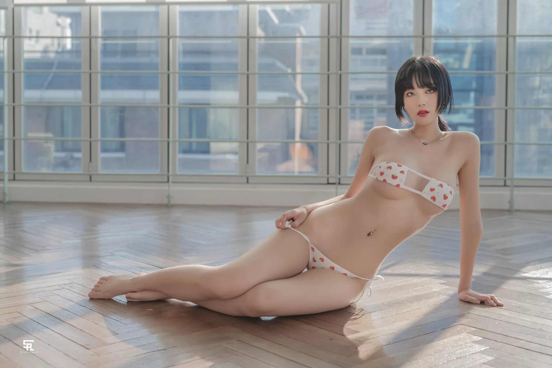 仙女 遮挡生活】 全集修正 Photolife No.1 YUNA【SAINT 南韩 摄影 BLOOM