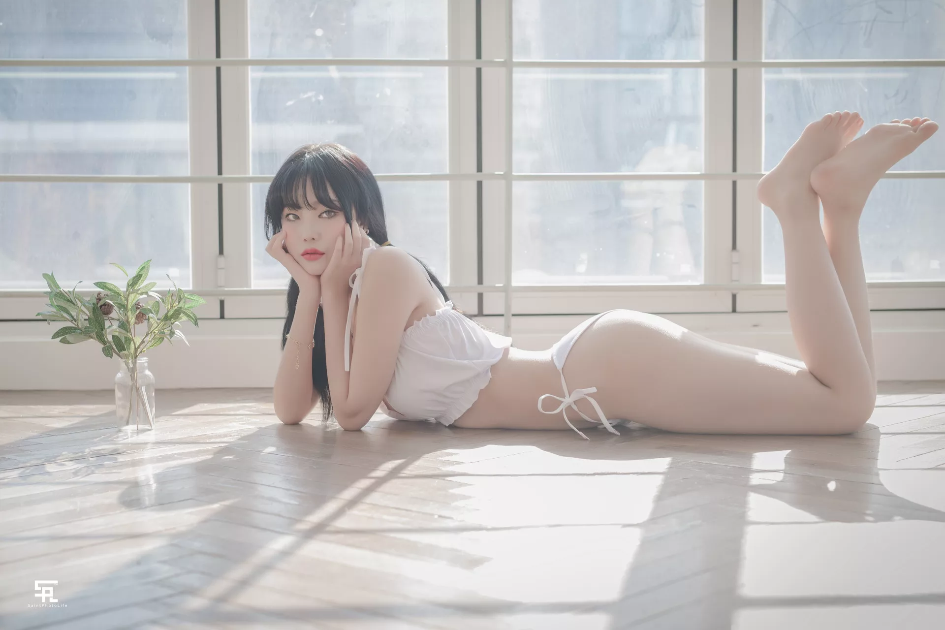 仙女 遮挡生活】 全集修正 Photolife No.1 YUNA【SAINT 南韩 摄影 BLOOM
