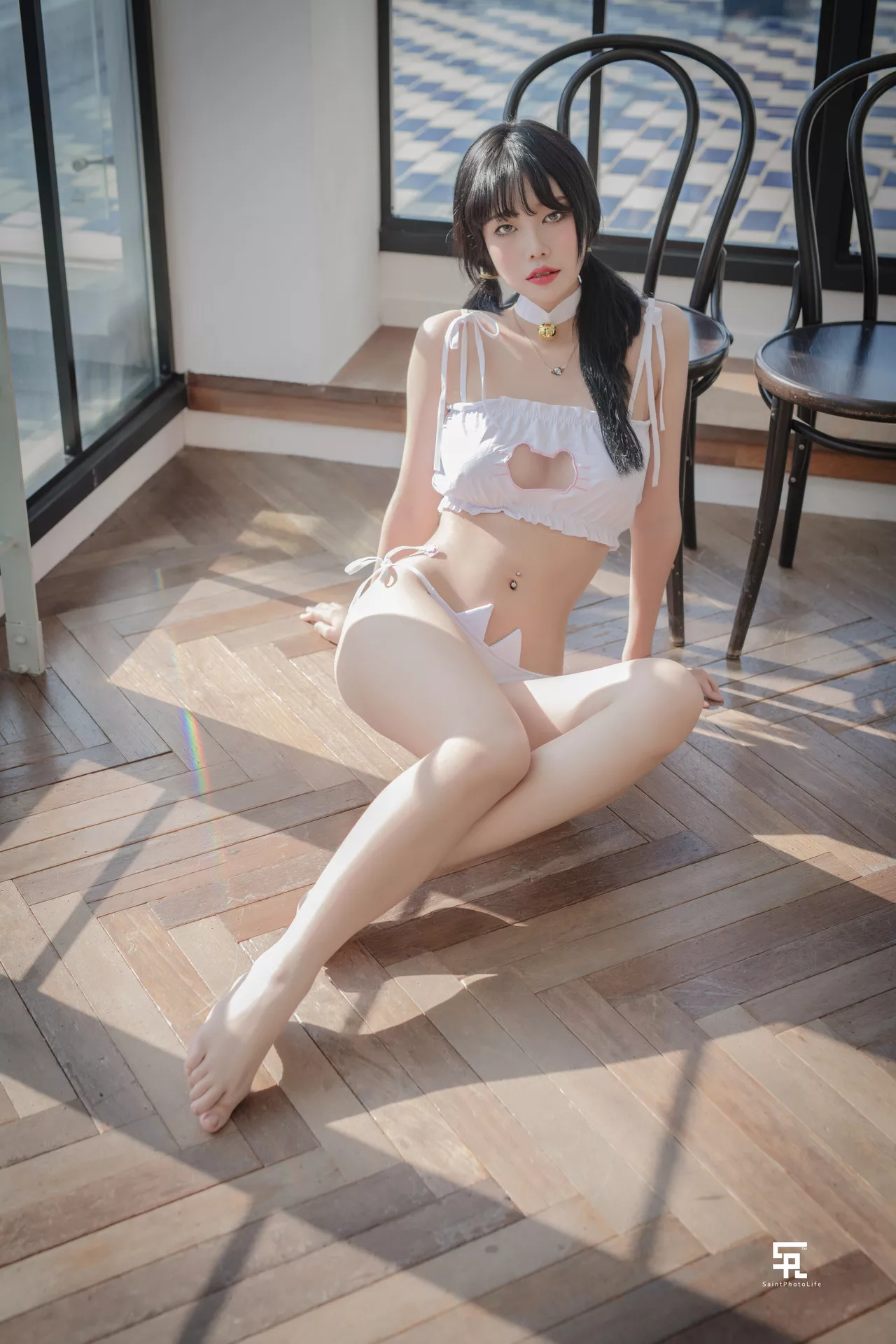 仙女 遮挡生活】 全集修正 Photolife No.1 YUNA【SAINT 南韩 摄影 BLOOM
