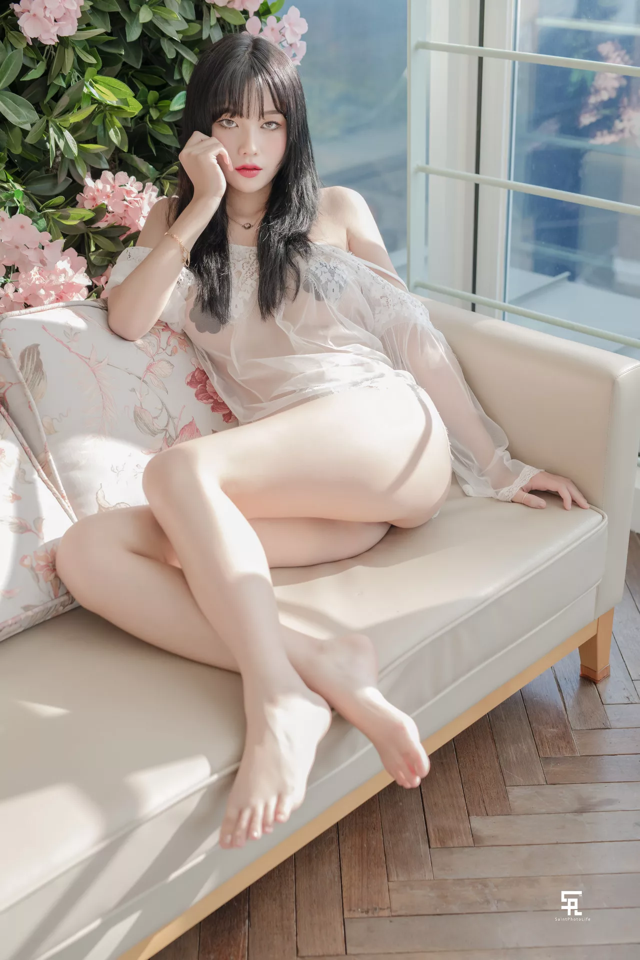 仙女 遮挡生活】 全集修正 Photolife No.1 YUNA【SAINT 南韩 摄影 BLOOM