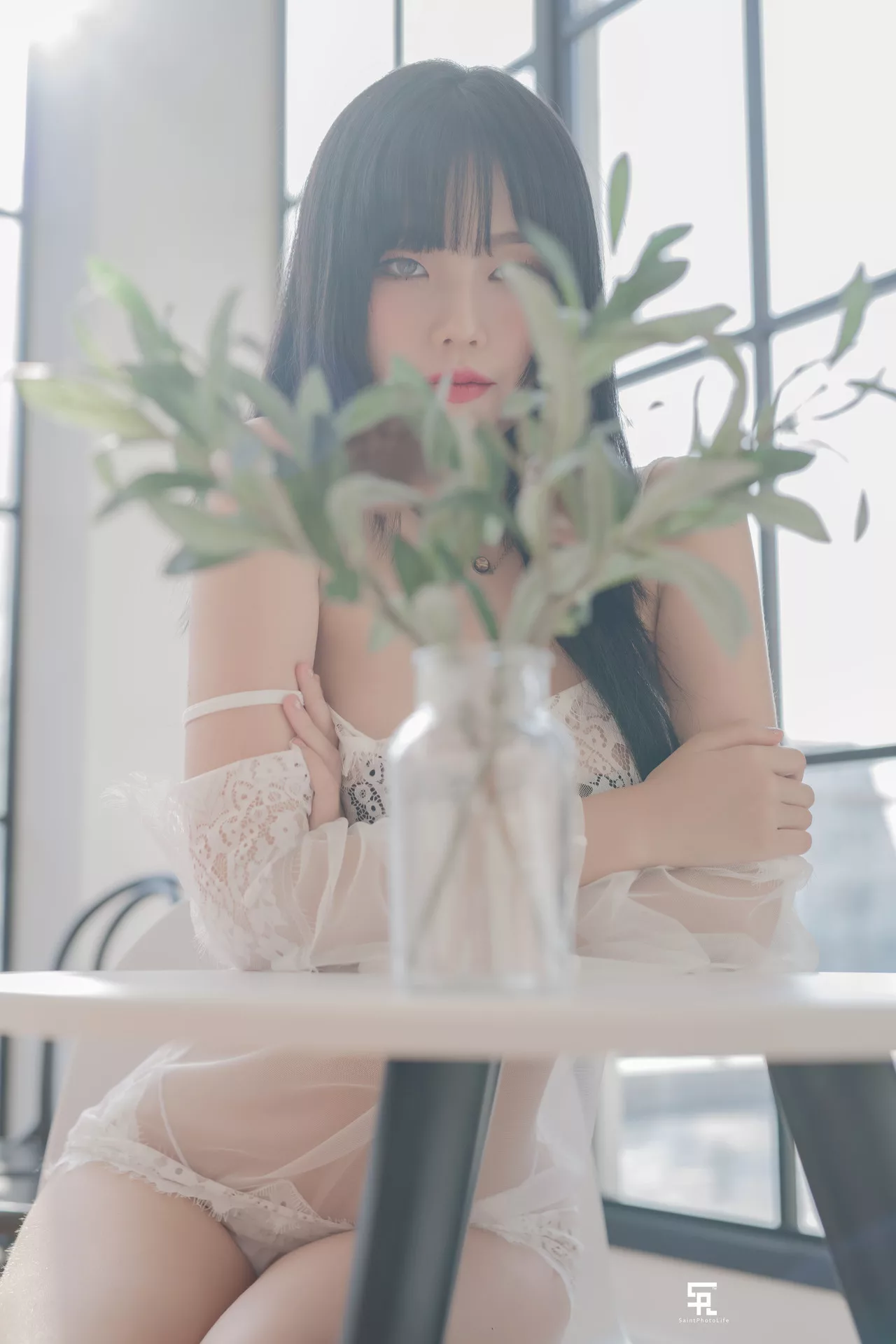 仙女 遮挡生活】 全集修正 Photolife No.1 YUNA【SAINT 南韩 摄影 BLOOM