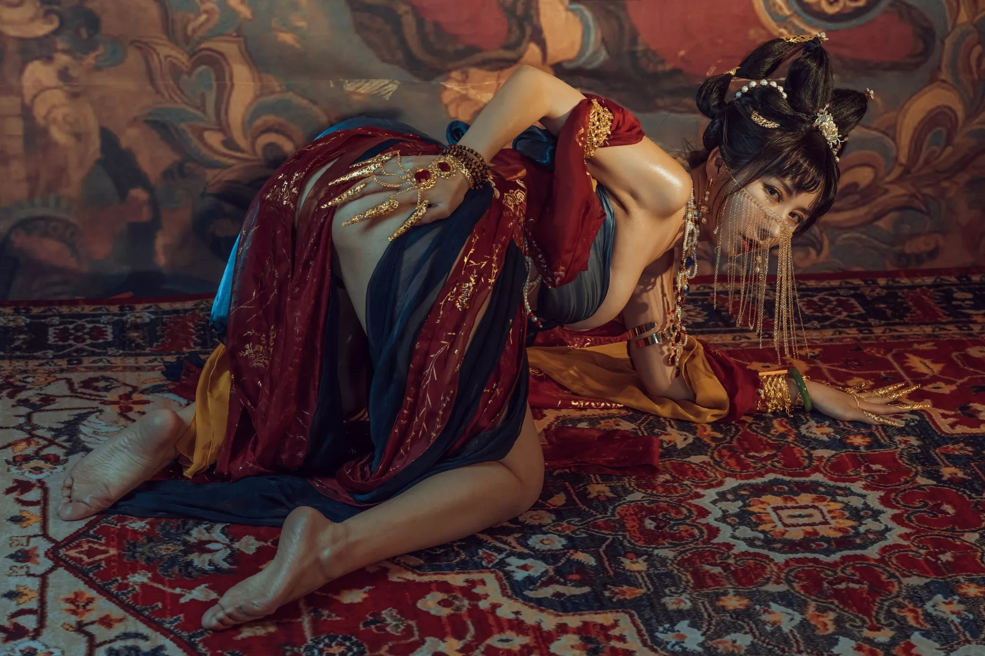 【云溪溪】 Dunhuang 敦煌市 尤物 Cosplay