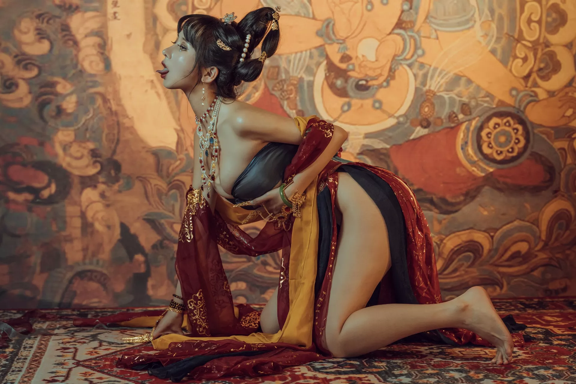 【云溪溪】 Dunhuang 敦煌市 尤物 Cosplay