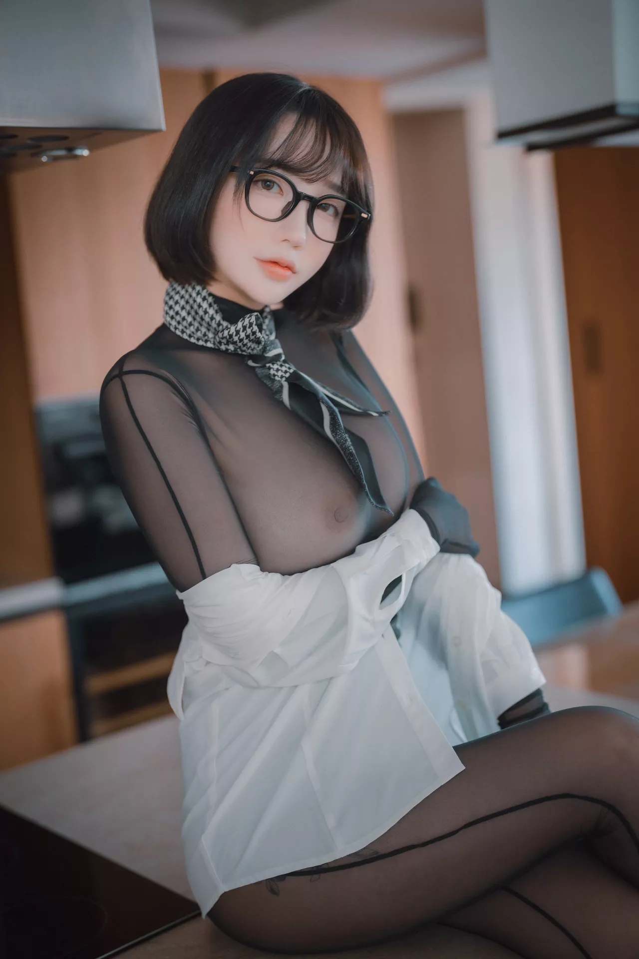 艳模 大佳玩】 Naughty Supervisor Yeeun【DJAWA Son 写真 全集修正 高丽