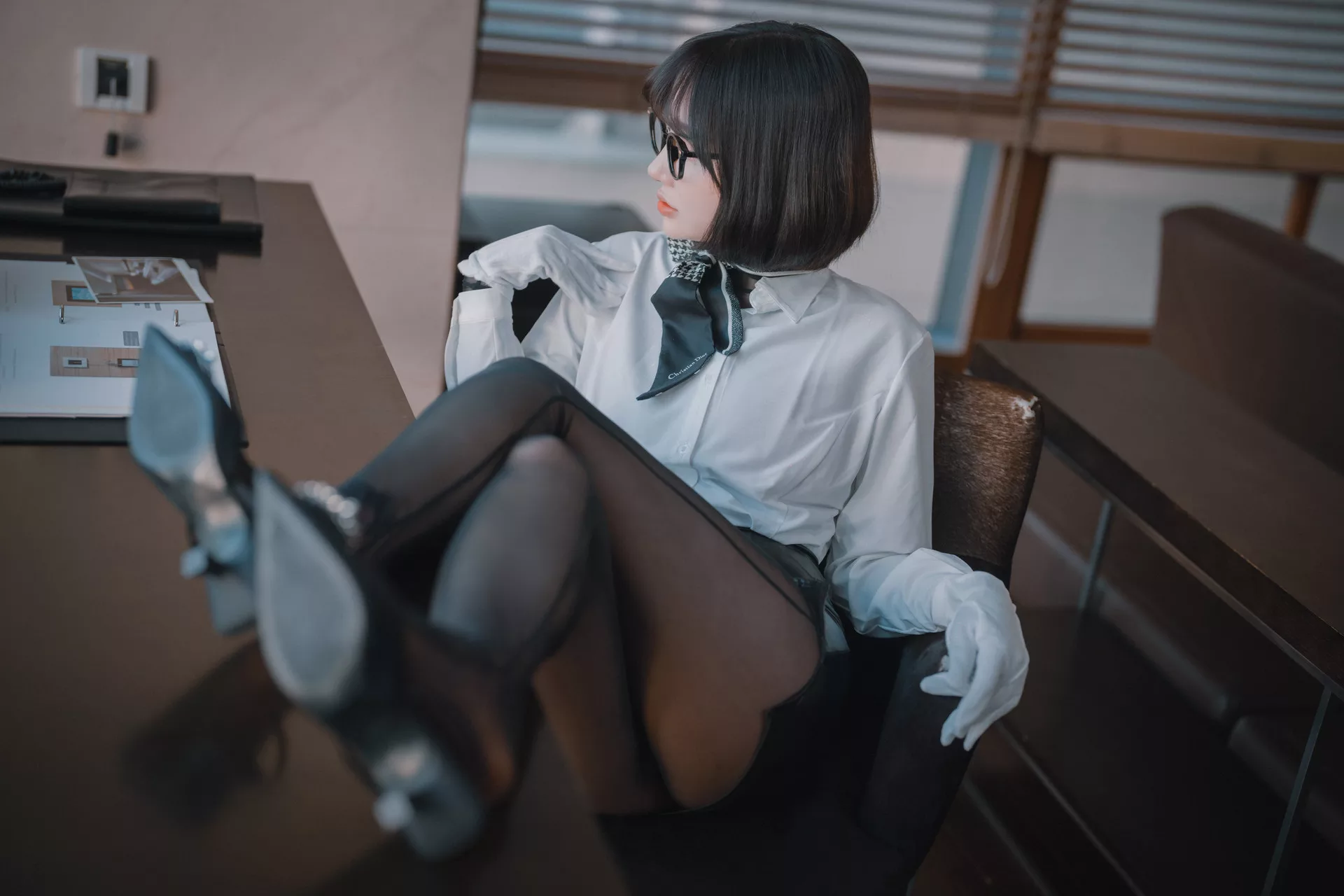 艳模 大佳玩】 Naughty Supervisor Yeeun【DJAWA Son 写真 全集修正 高丽