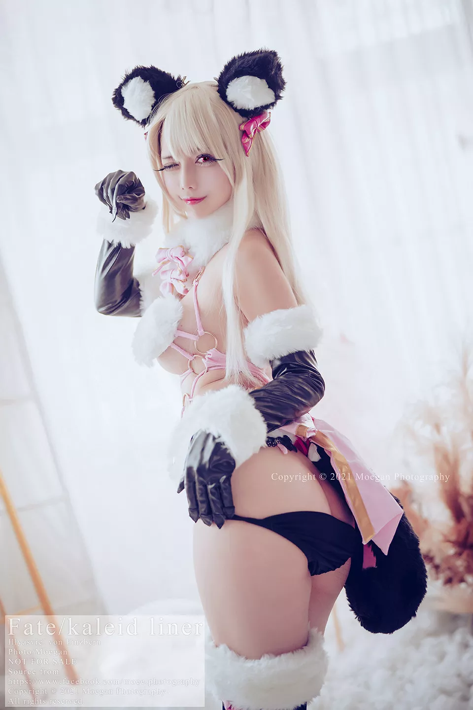 ver. IllyaDangerous 【�_田�C花 Beast 福利 丽人 Rinka】 kaleid ☆) Cosplay (Fate liner