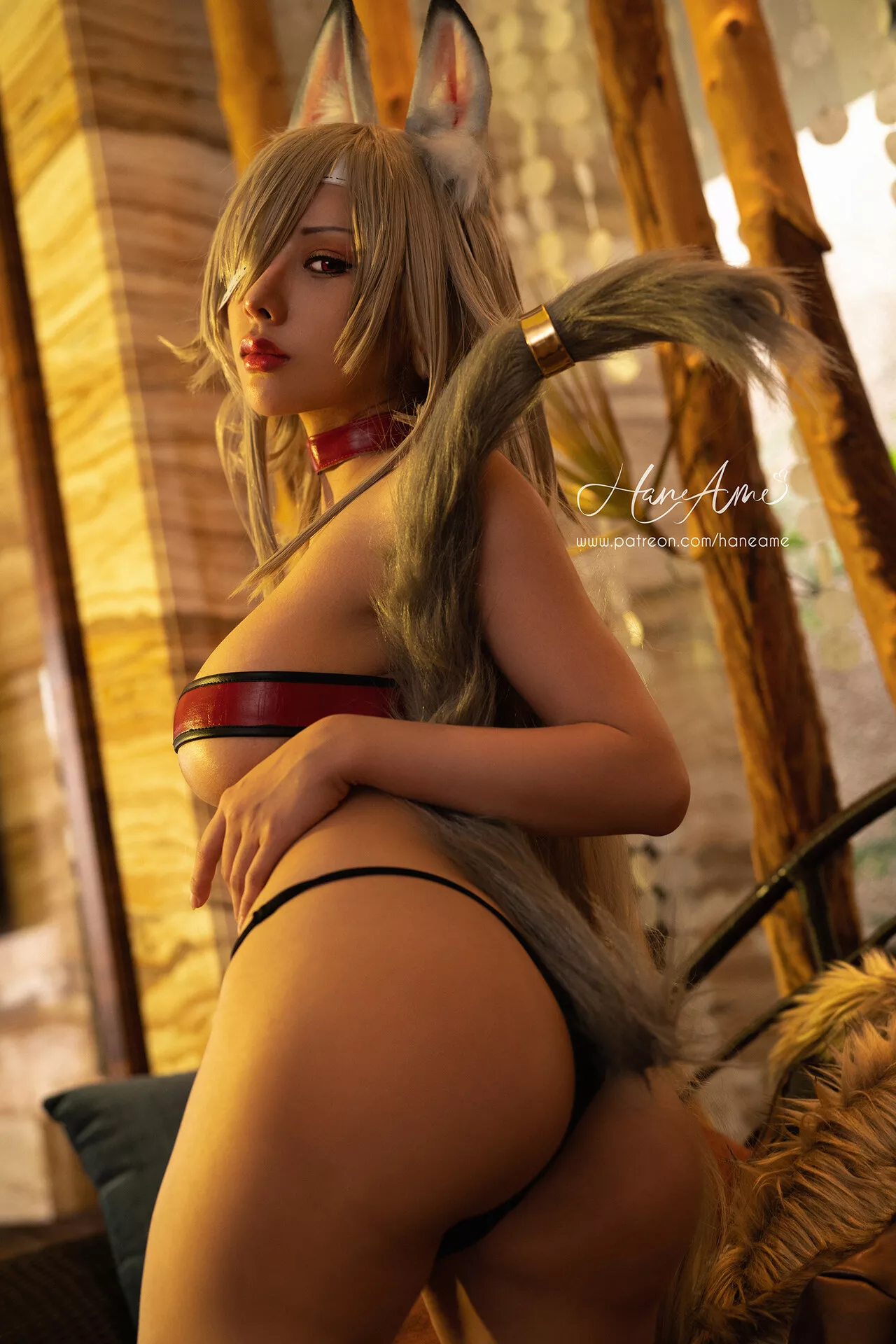 Cosplay 【HaneAme Dedoldia 雨波】 福利 丽人 Ghislaine