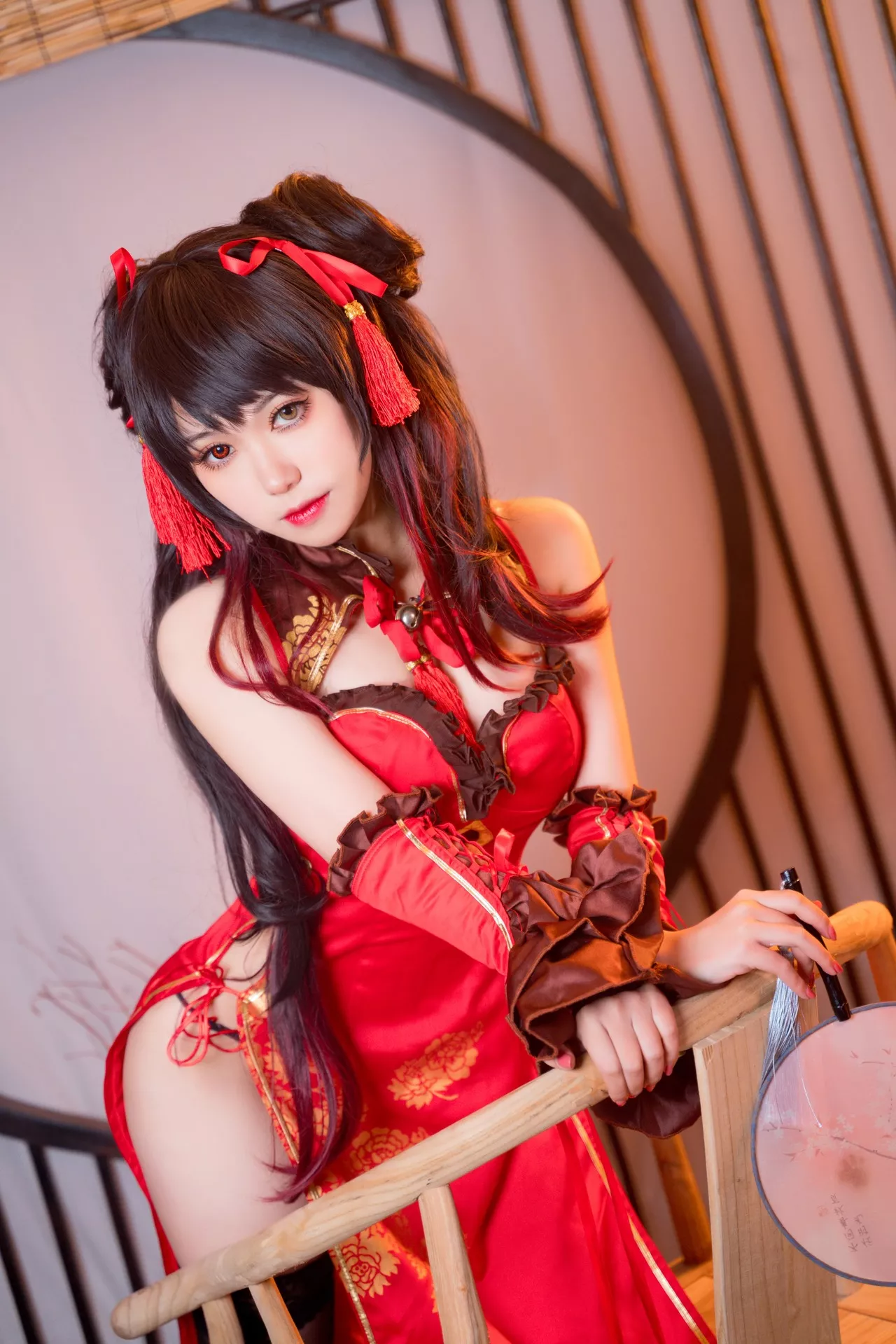 狂三 Tokisaki 旗袍 佳人 Kurumi 福利 【芋圆侑子】 Cosplay