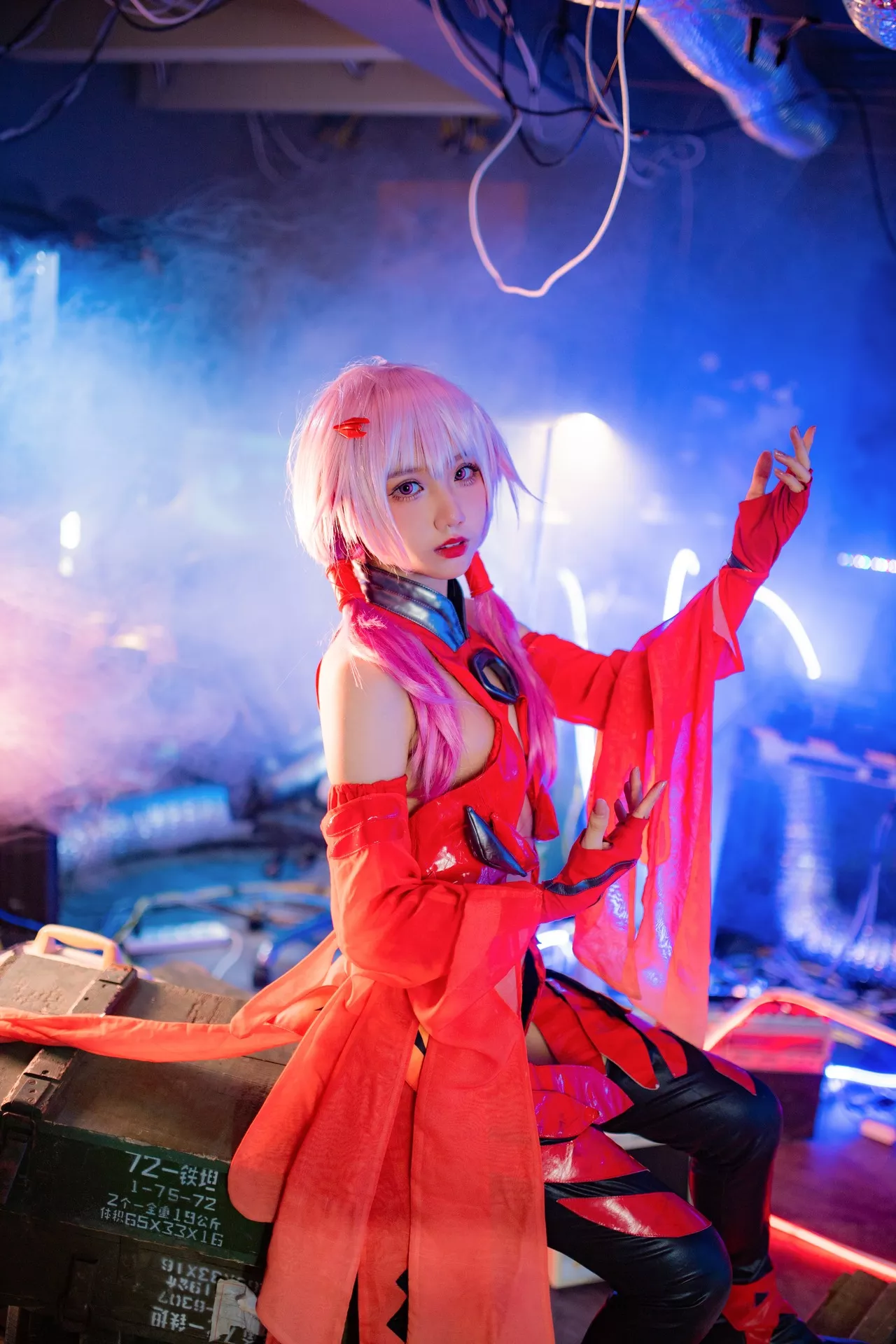 Crown) Nori �G祈 Yuzuriha 【果咩酱】 Cosplay 女神 I (Guilty 福利